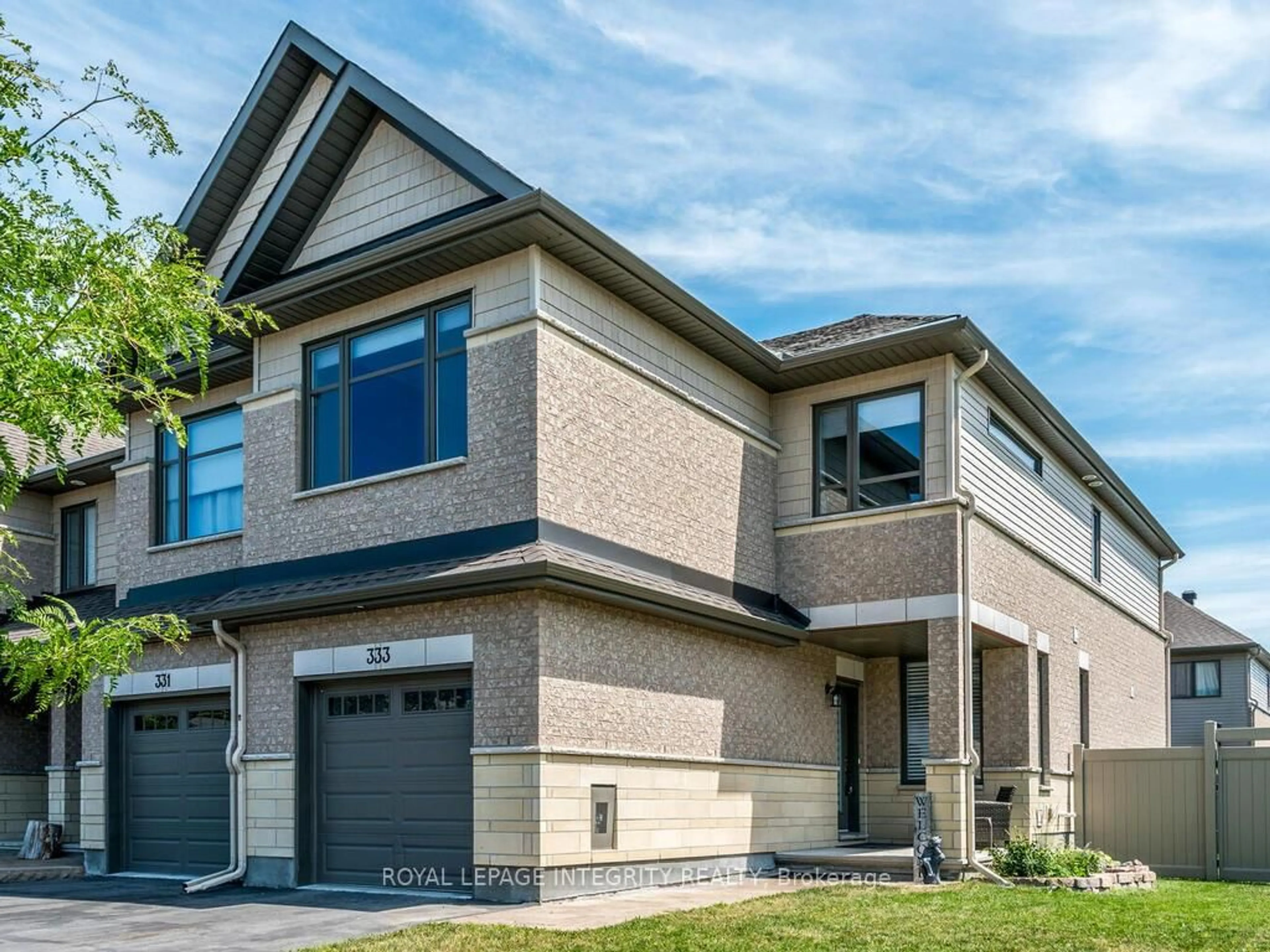 Home with brick exterior material, street for 333 Proud Walk St, Stittsville Ontario K2S 2L8