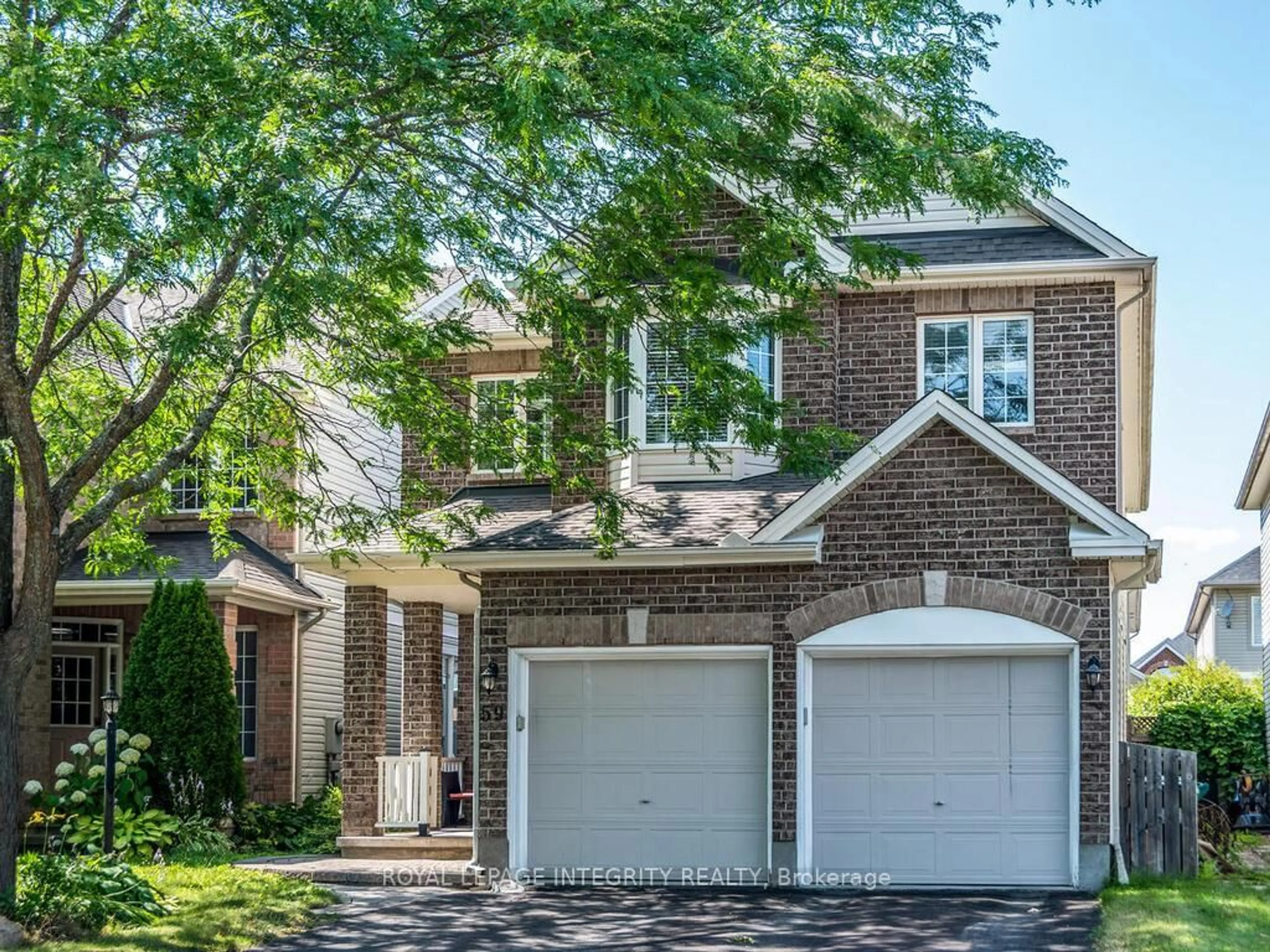 Home with brick exterior material, street for 59 Friendly Cres, Ottawa Ontario K2S 2B6