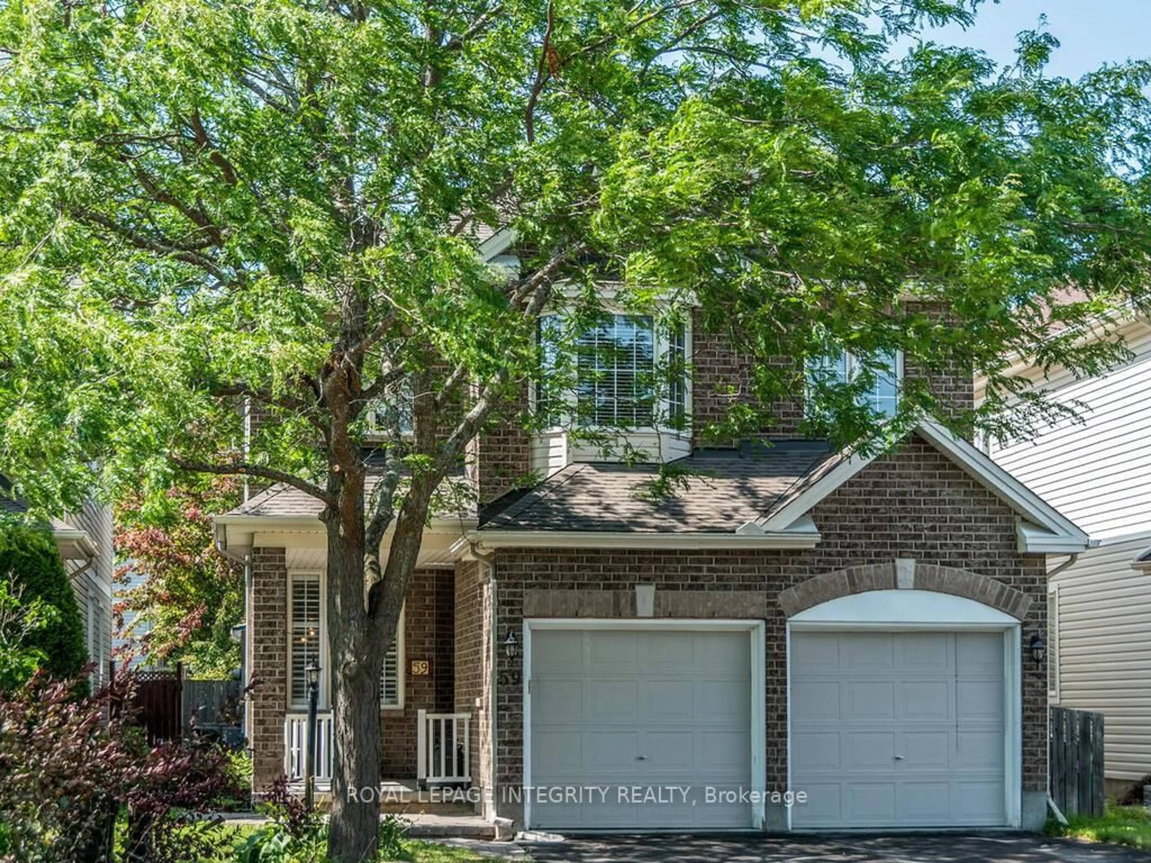 Home with brick exterior material, street for 59 Friendly Cres, Ottawa Ontario K2S 2B6