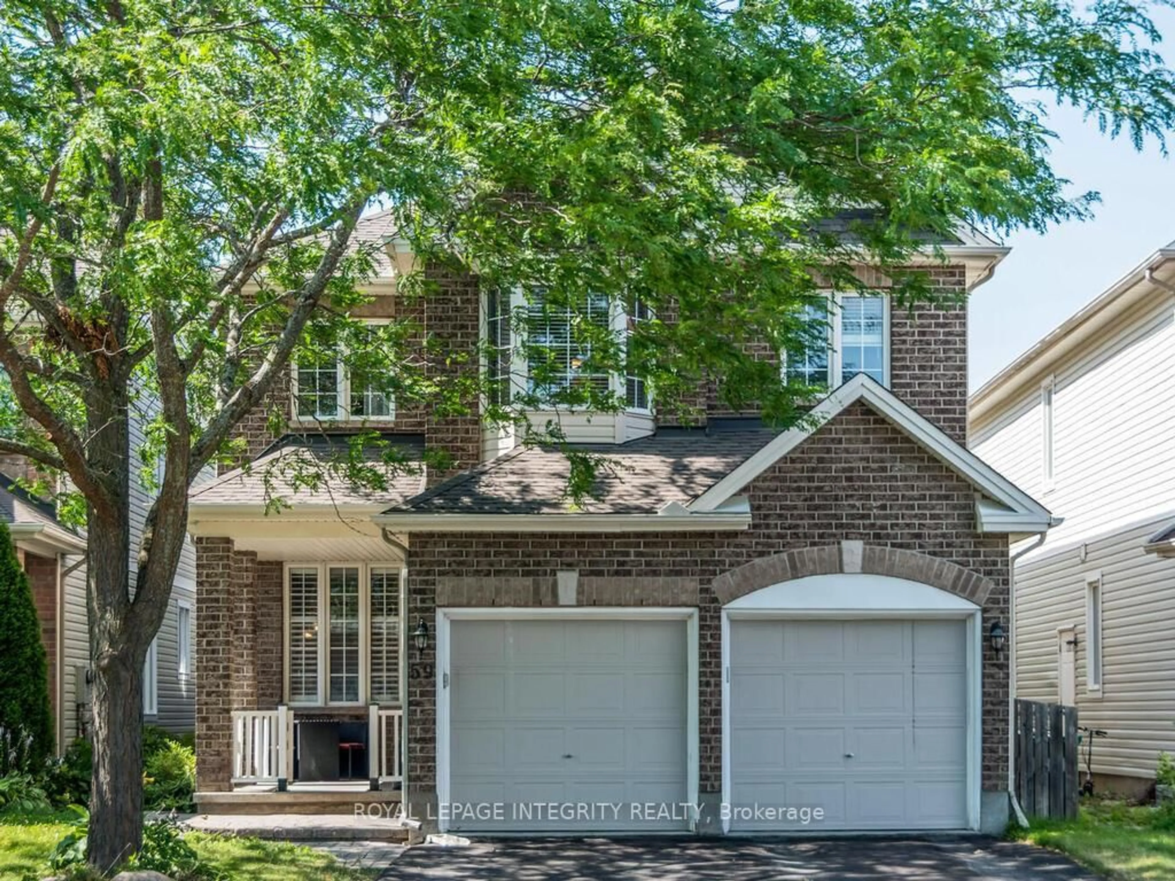 Home with brick exterior material, street for 59 Friendly Cres, Ottawa Ontario K2S 2B6