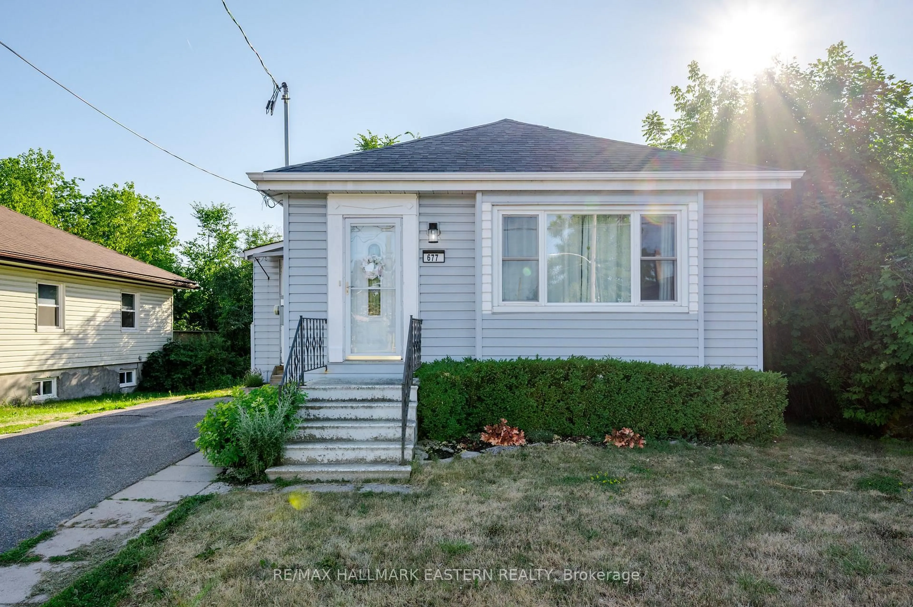 Home with vinyl exterior material, street for 677 Armour Rd, Peterborough East Ontario K9H 1Z5