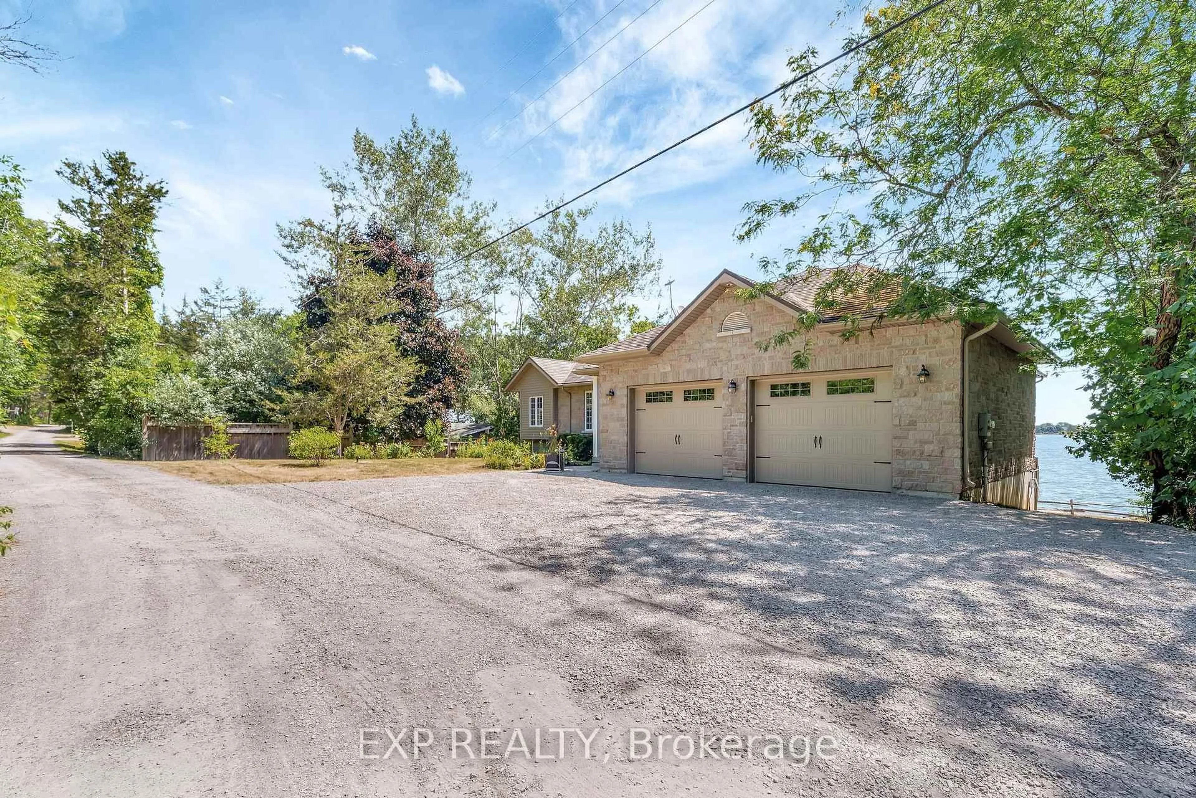 A pic from outside/outdoor area/front of a property/back of a property/a pic from drone, street for 30 Roblin Lane R. R. #2 Lane, Prince Edward County Ontario K0K 2T0