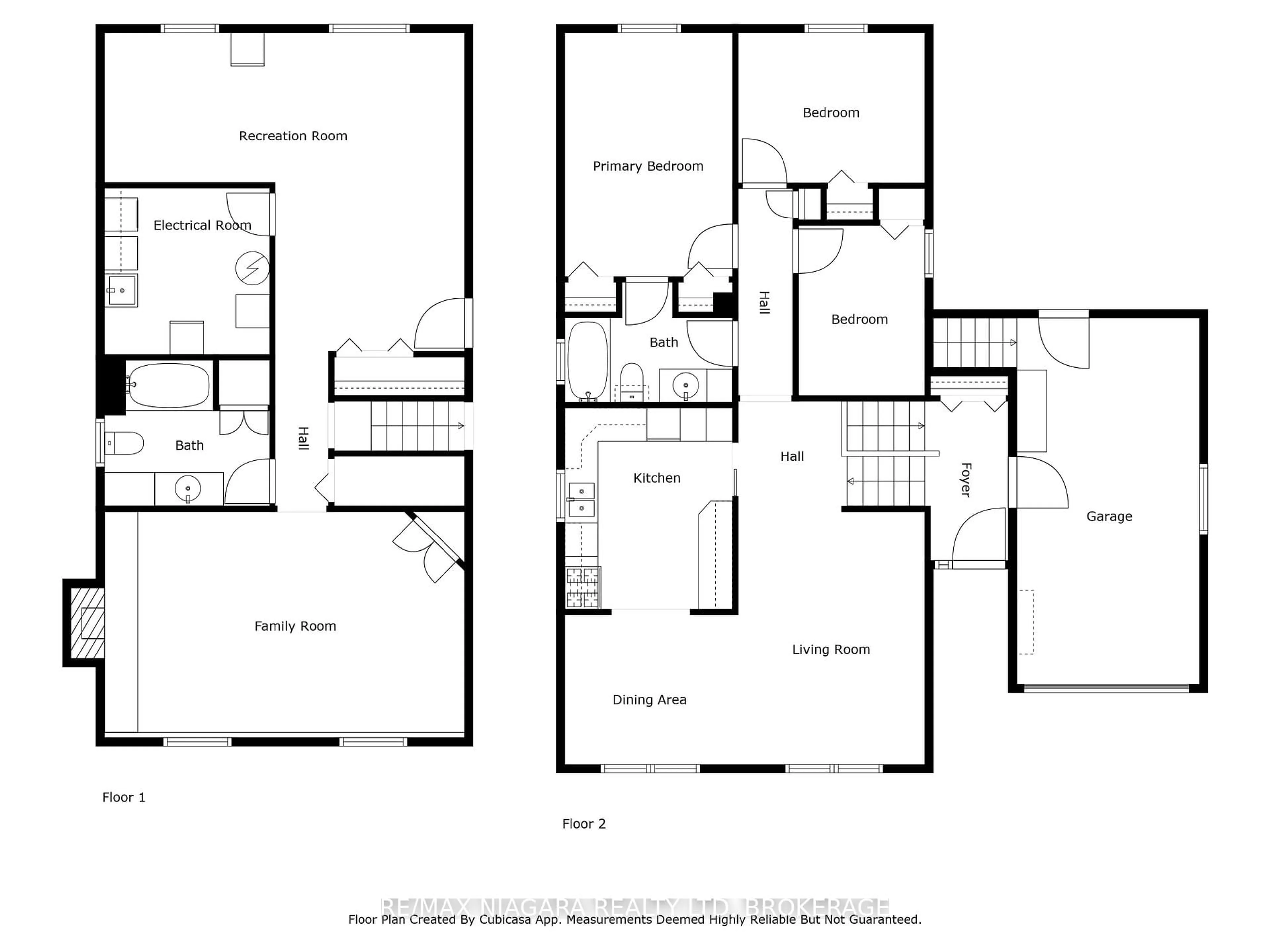 Floor plan for 113 Royal Oak Dr, Welland Ontario L3C 5W2