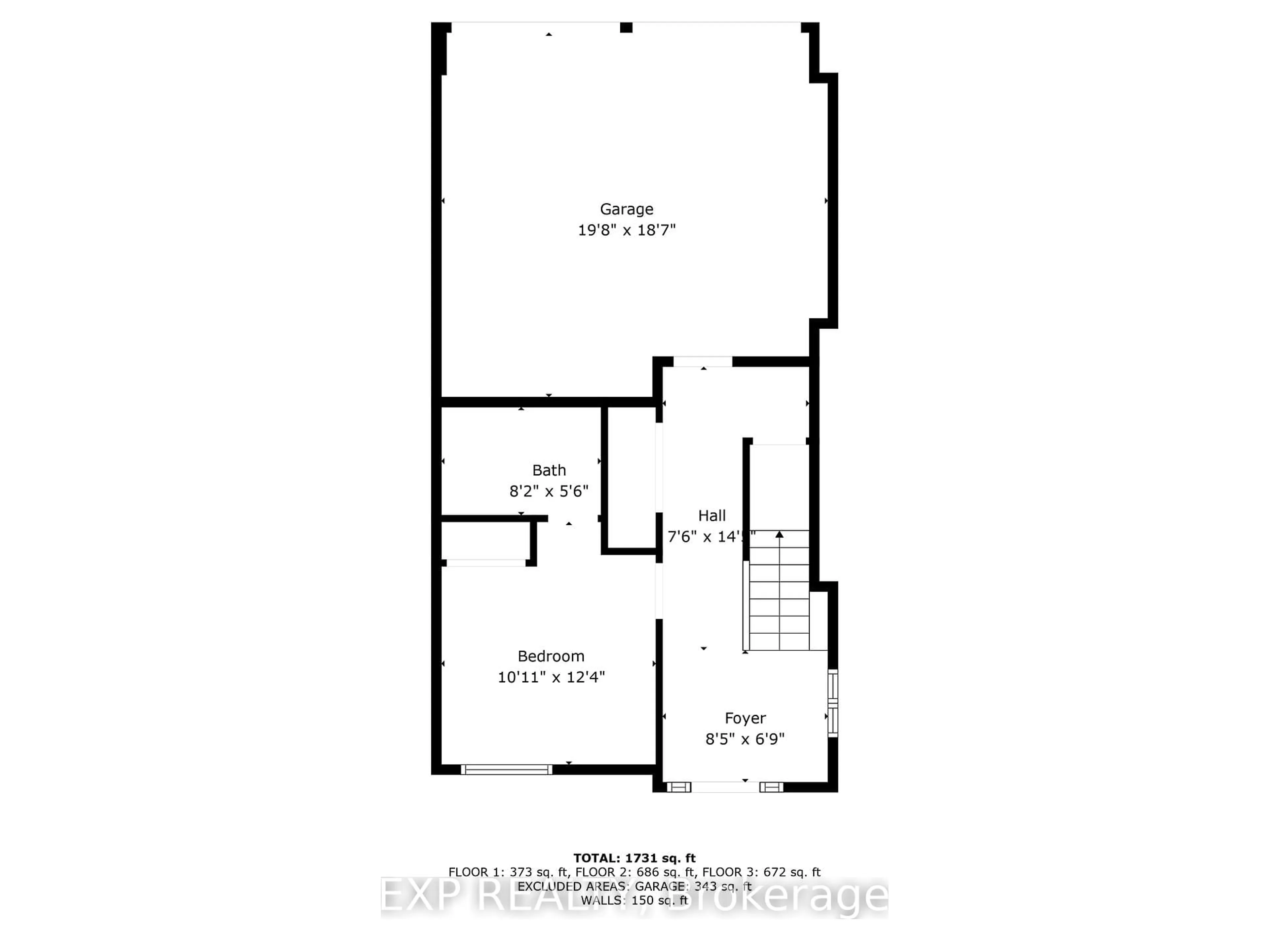 Floor plan for 10 Birmingham Dr #18, Cambridge Ontario N1R 0C6