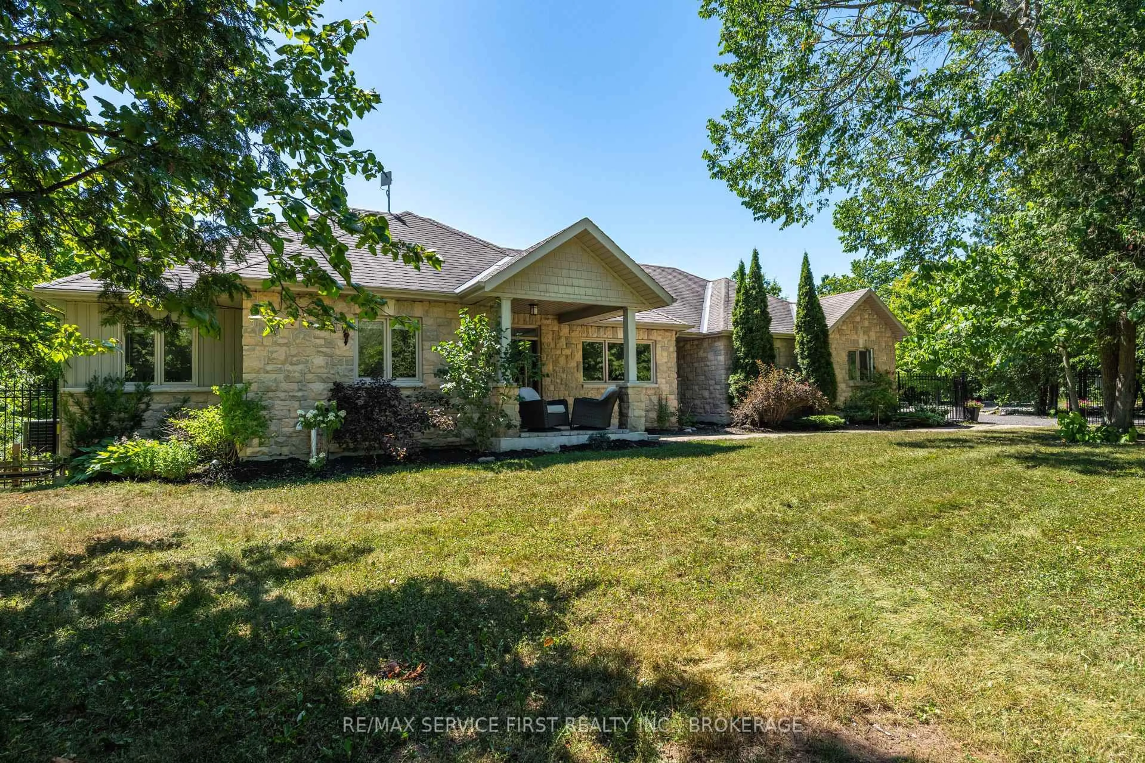 A pic from outside/outdoor area/front of a property/back of a property/a pic from drone, street for 3060 Unity Rd, Mcdonalds Corners Ontario K0H 1M0