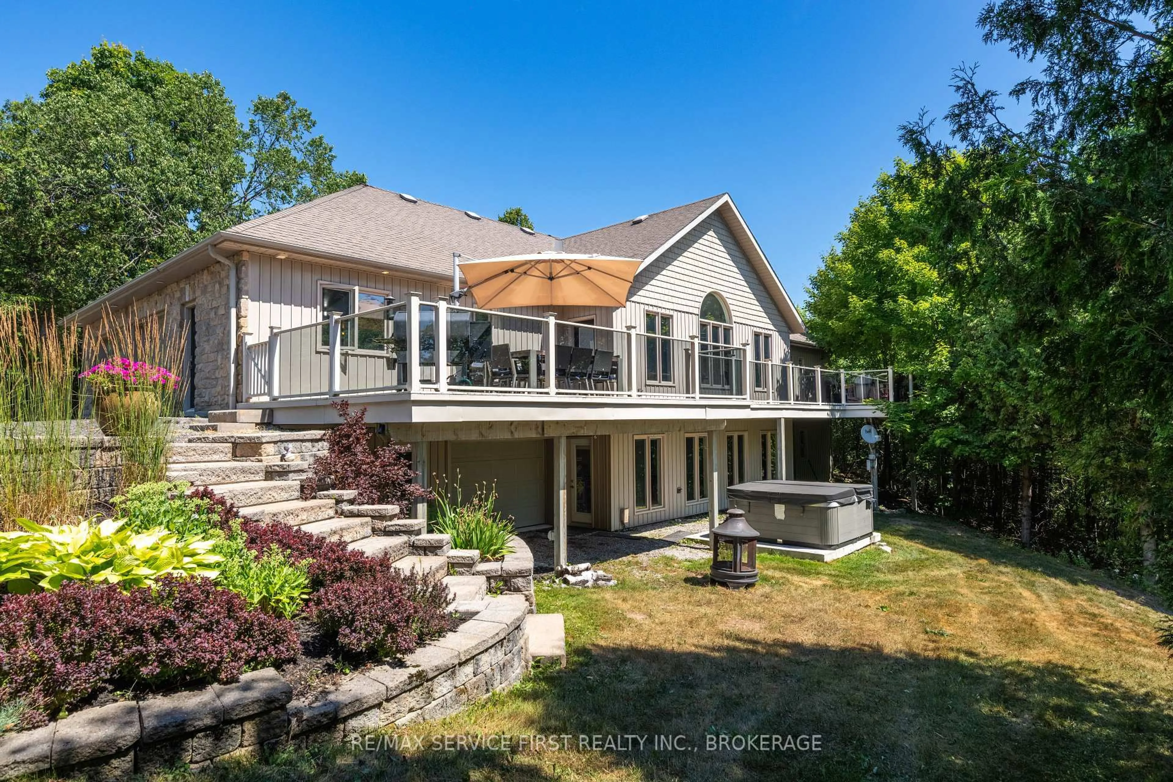 A pic from outside/outdoor area/front of a property/back of a property/a pic from drone, water/lake/river/ocean view for 3060 Unity Rd, Mcdonalds Corners Ontario K0H 1M0