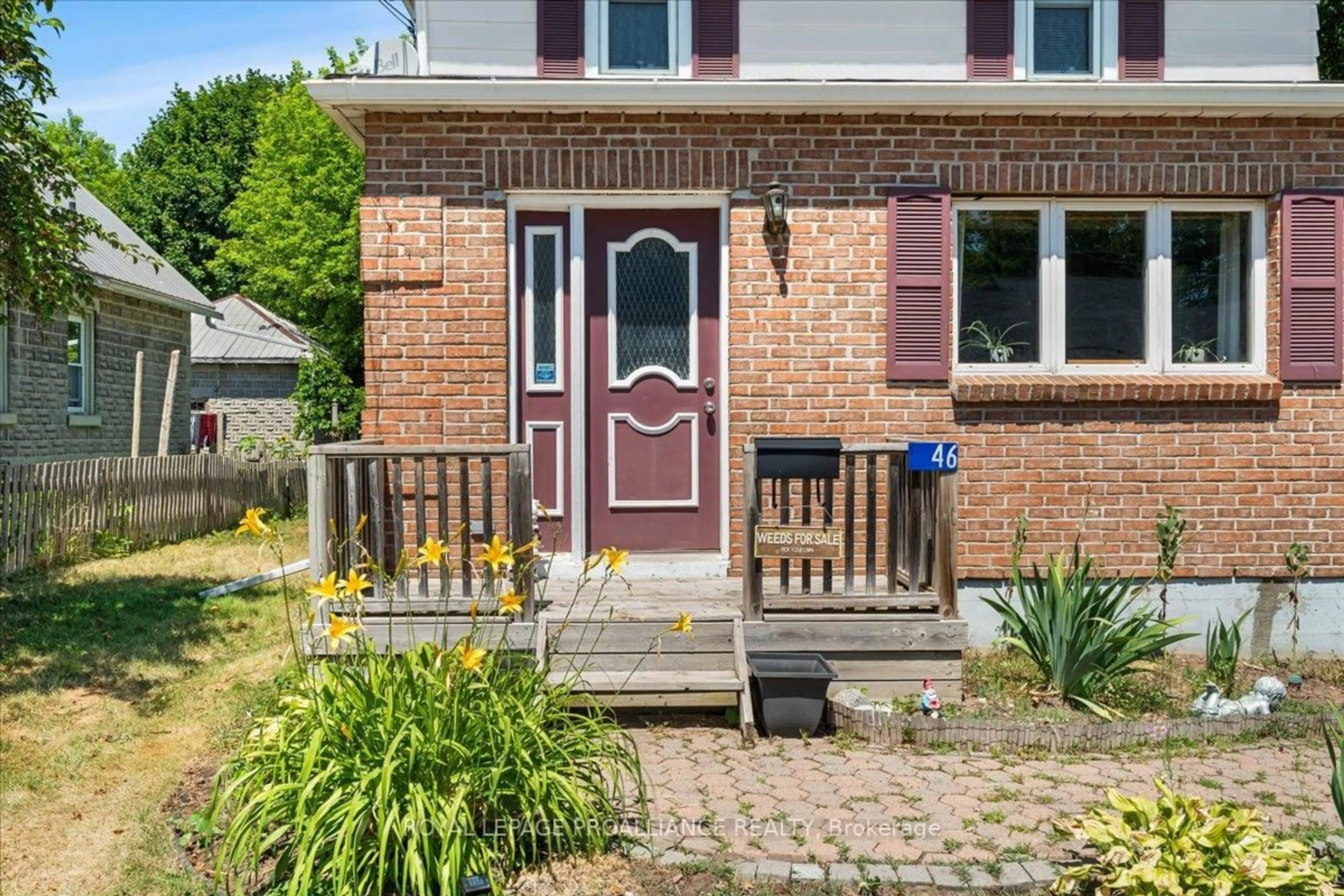 Home with brick exterior material, street for 46 Victoria St, Hastings Ontario K0K 2C0