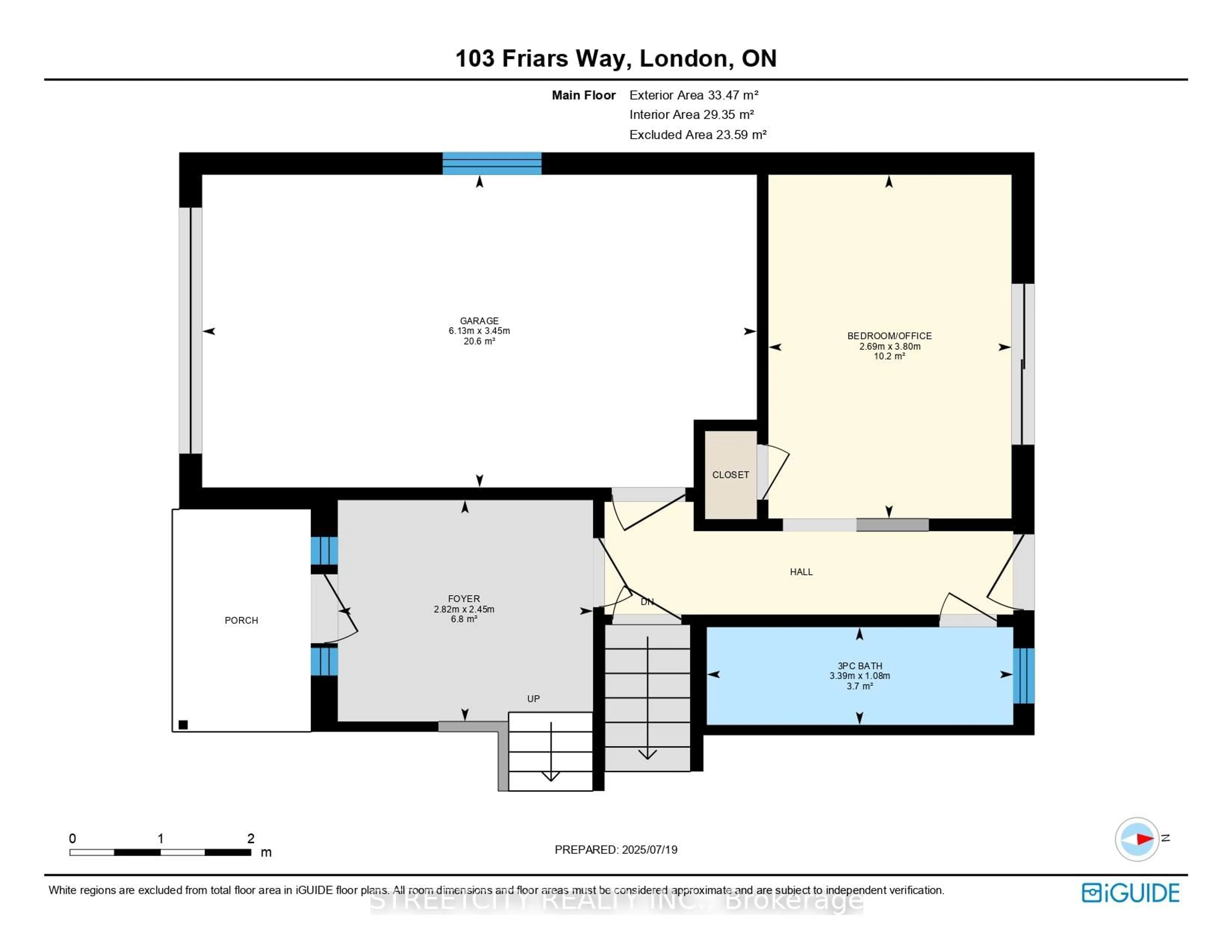 Floor plan for 103 Friars Way, London North Ontario N6G 2B1
