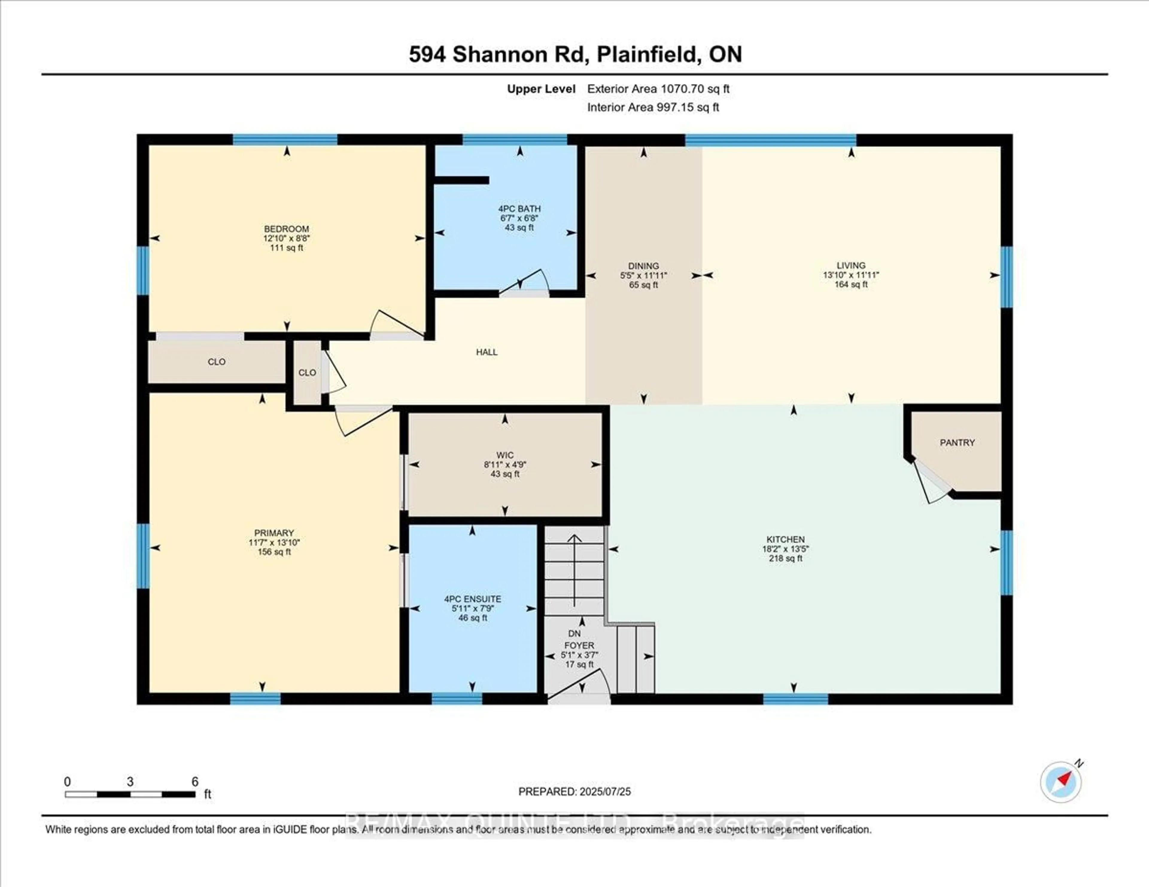 Floor plan for 594 Shannon Rd, Tyendinaga Ontario K0K 2V0