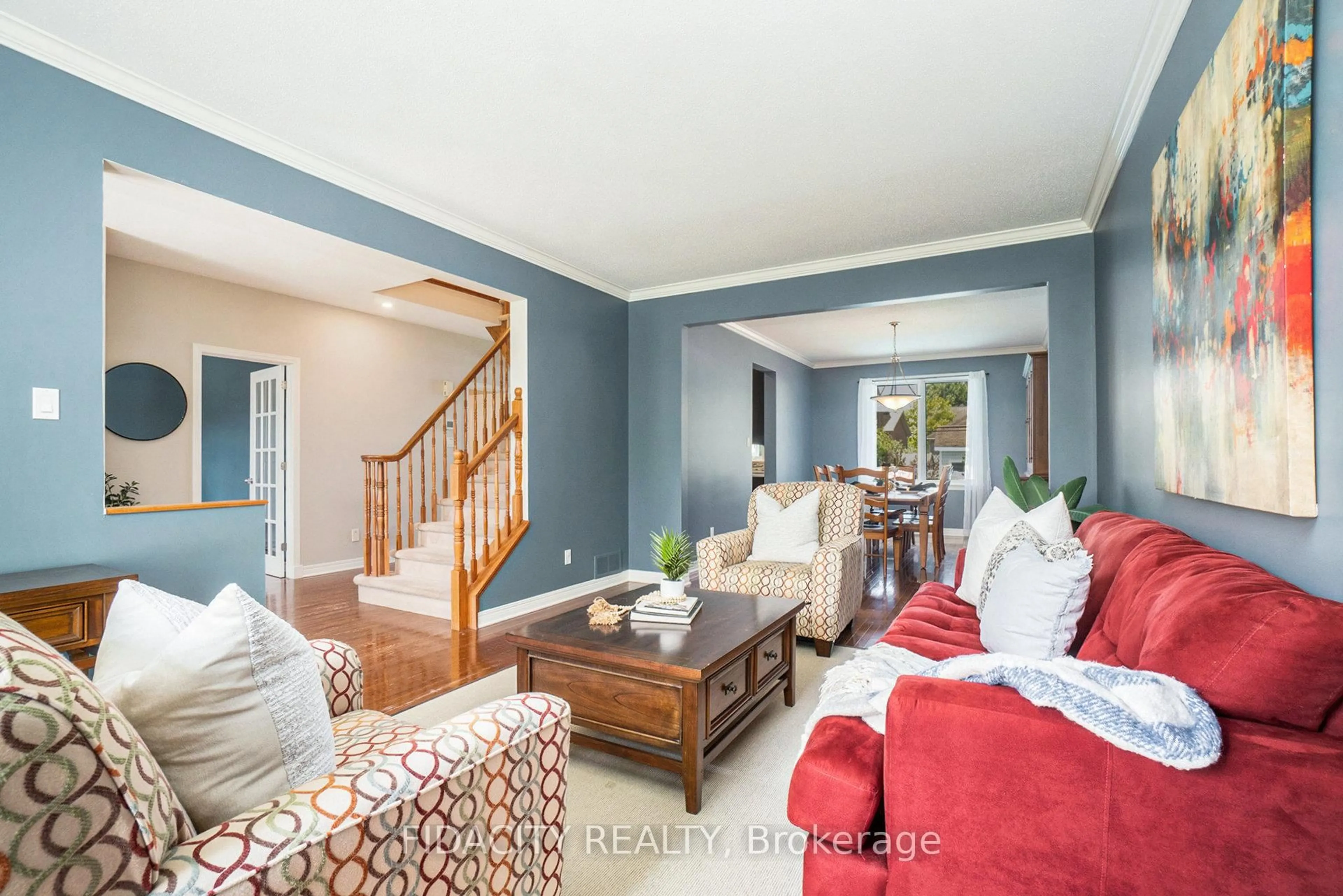 Living room with furniture, unknown for 14 Franklin Cathcart Cres, Stittsville Ontario K2S 2A7