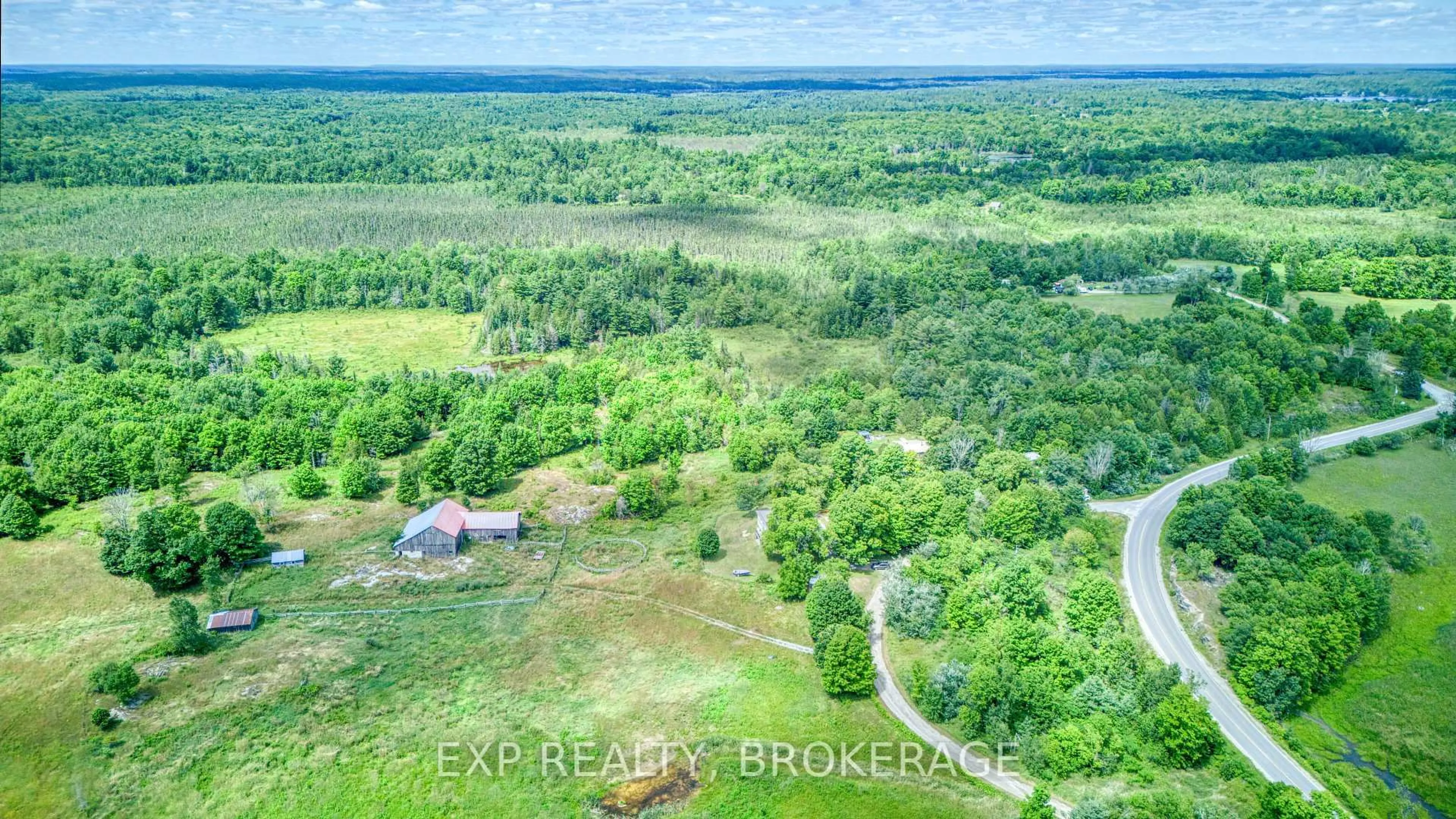 A pic from outside/outdoor area/front of a property/back of a property/a pic from drone, forest/trees view for 3069C FIFTH LAKE Rd, Parham Ontario K0H 2K0