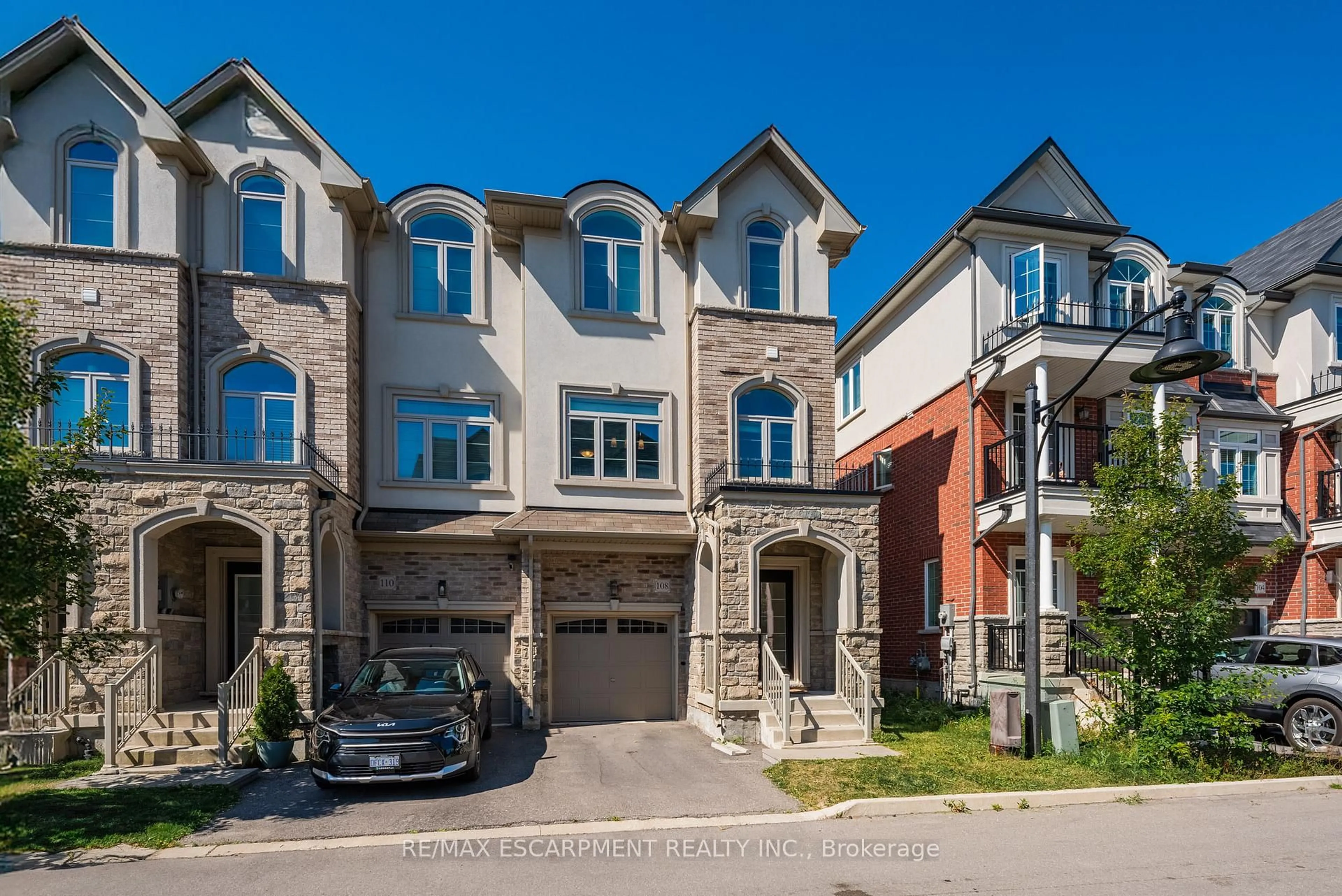 Home with brick exterior material, street for 108 Borers Creek Circ, Hamilton Ontario L8B 1W3