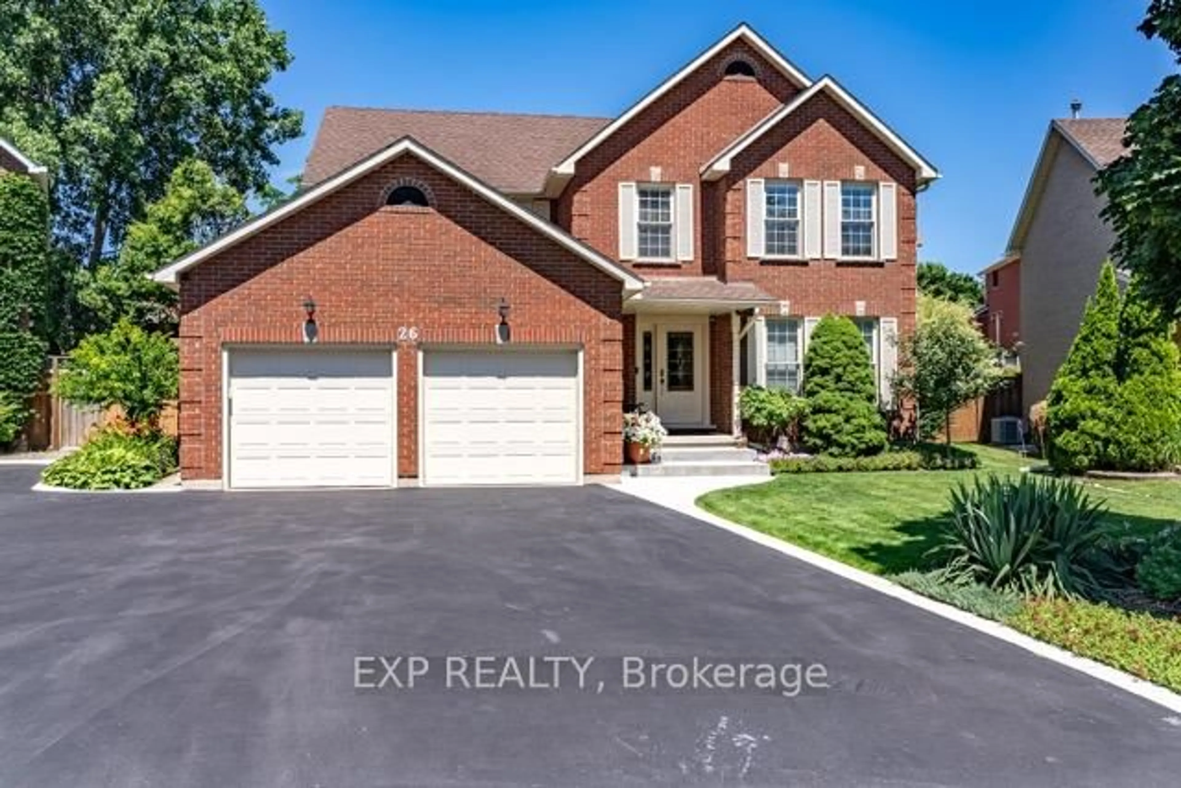 Home with brick exterior material, street for 26 Gowinlock Crt, Cambridge Ontario N1T 1N2
