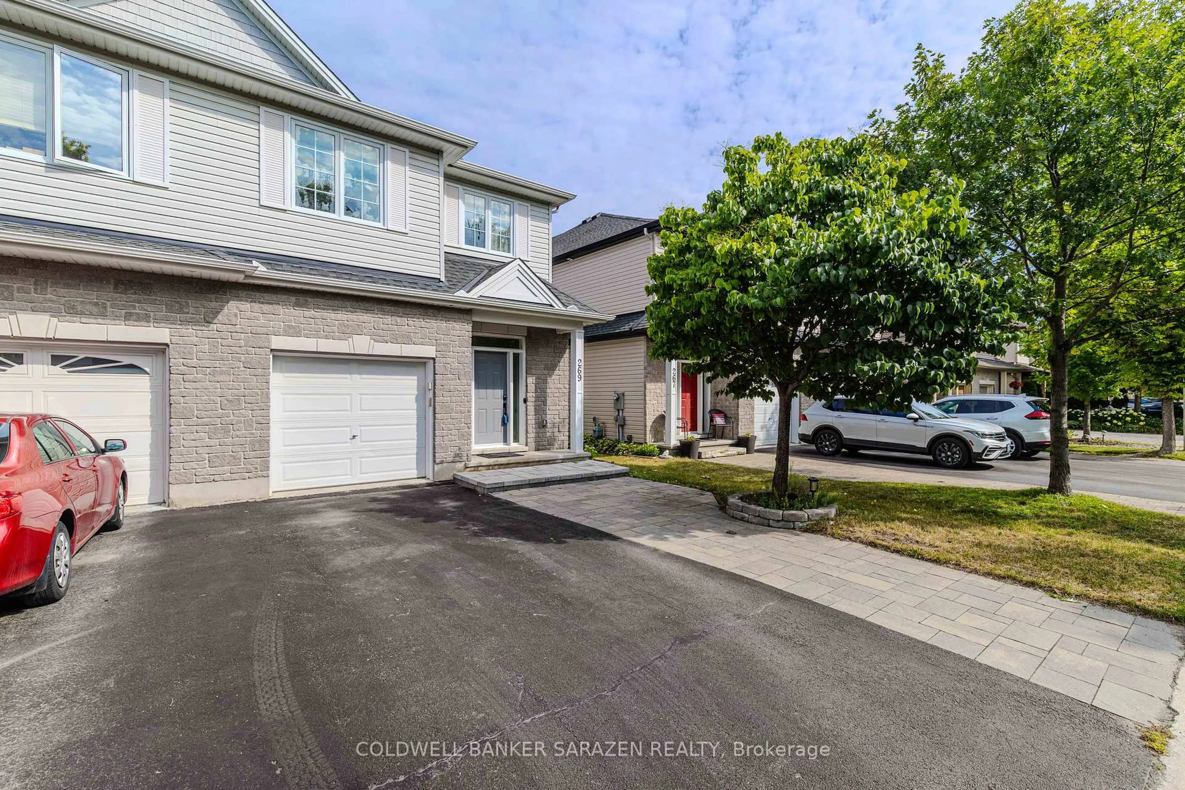 A pic from outside/outdoor area/front of a property/back of a property/a pic from drone, street for 269 Mojave Cres, Ottawa Ontario K2S 0H7