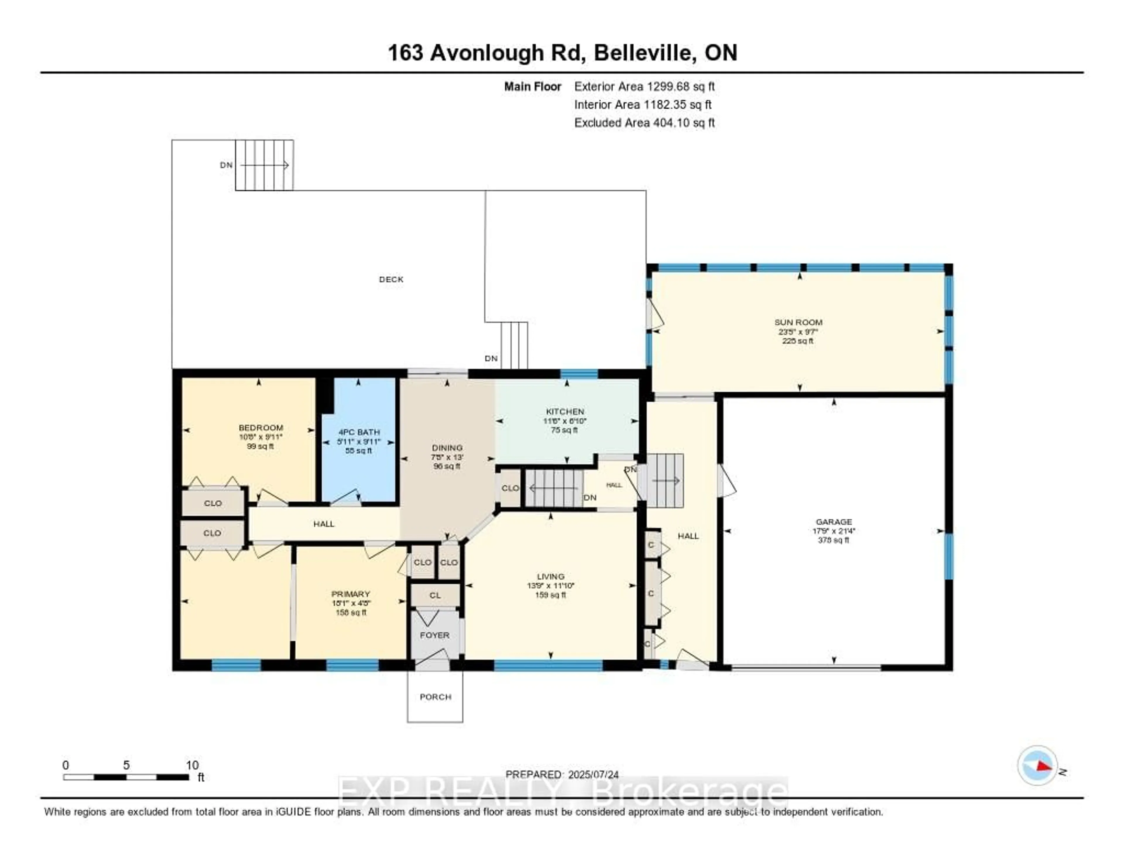 Floor plan for 163 Avonlough Rd, Belleville Ontario K8N 4Z2