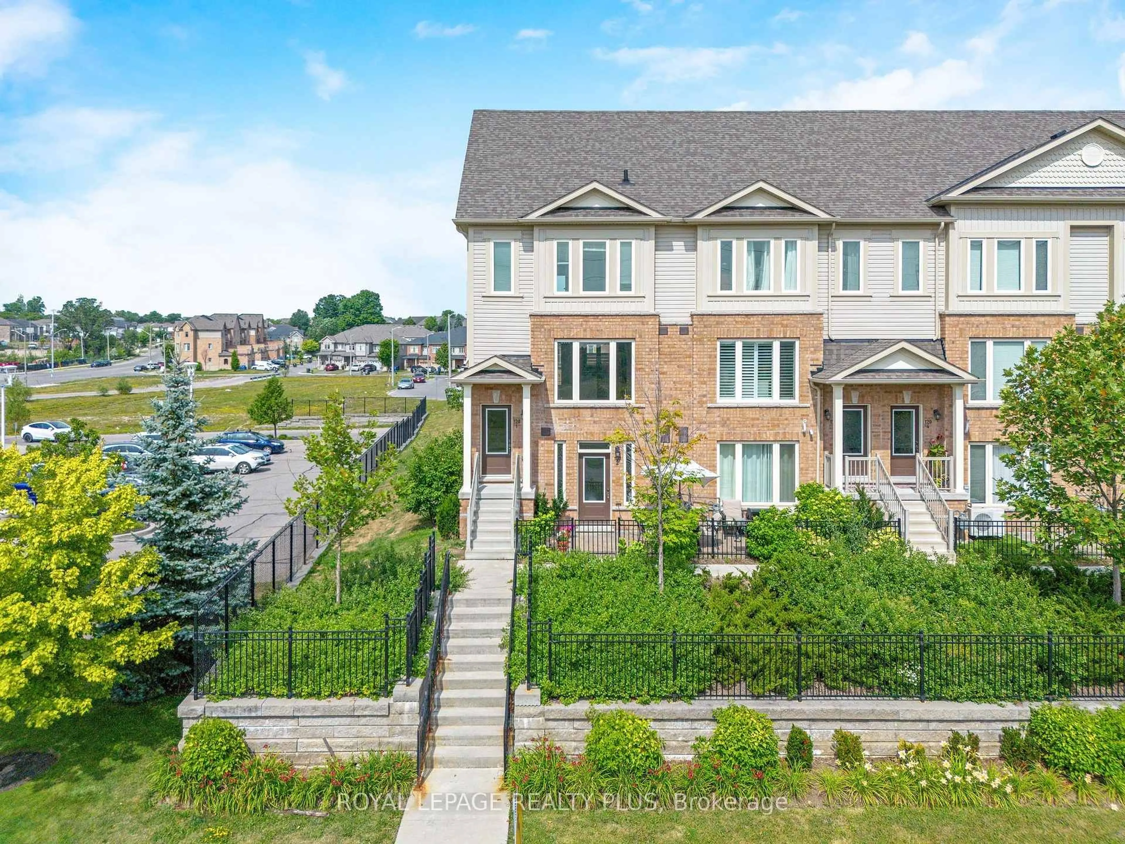 A pic from outside/outdoor area/front of a property/back of a property/a pic from drone, unknown for 120 Watson Pkwy #1, Guelph Ontario N1E 0P6
