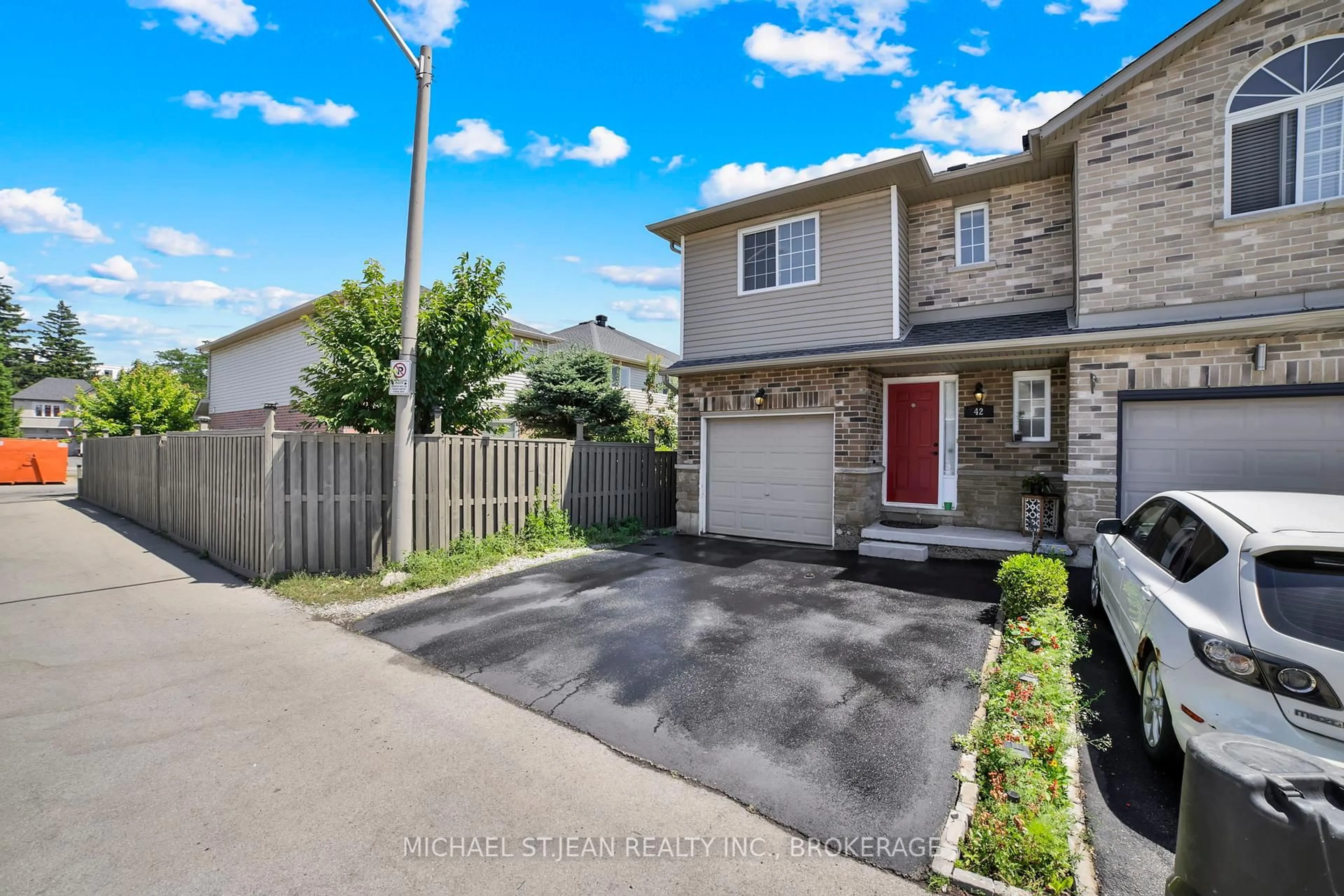 A pic from outside/outdoor area/front of a property/back of a property/a pic from drone, street for 42 Vennio Lane, Hamilton Ontario L9B 2Y6