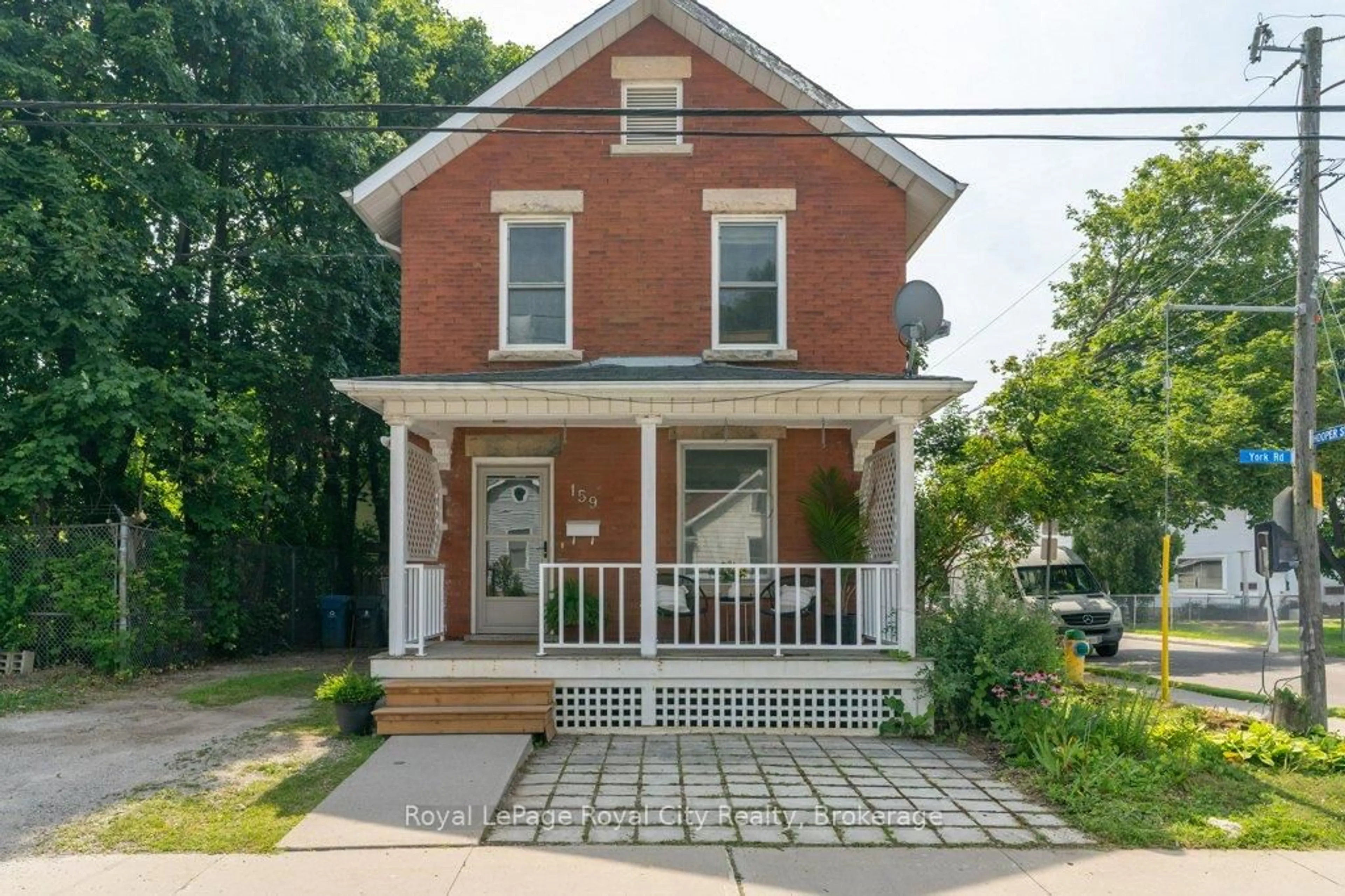 Home with brick exterior material, street for 159 York Rd, Guelph Ontario N1E 3G1