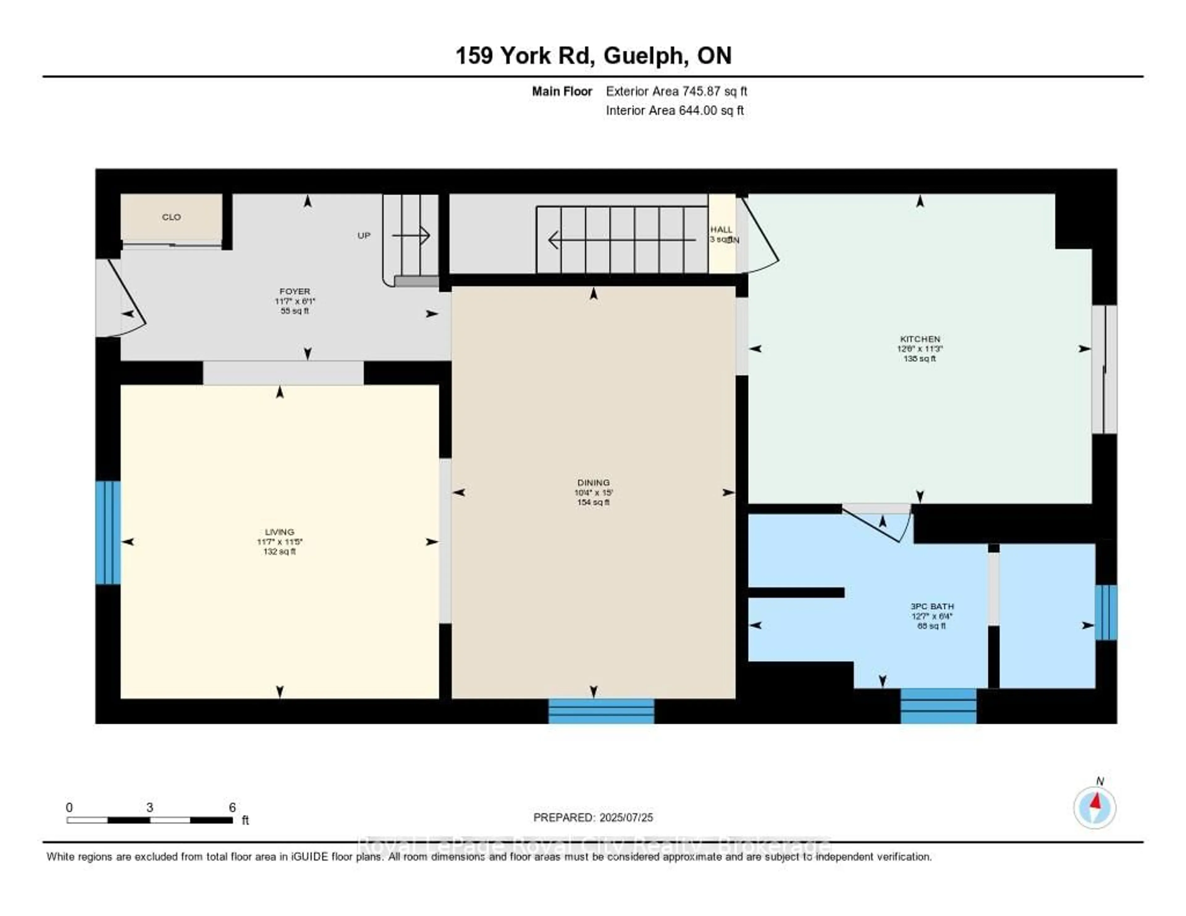 Floor plan for 159 York Rd, Guelph Ontario N1E 3G1