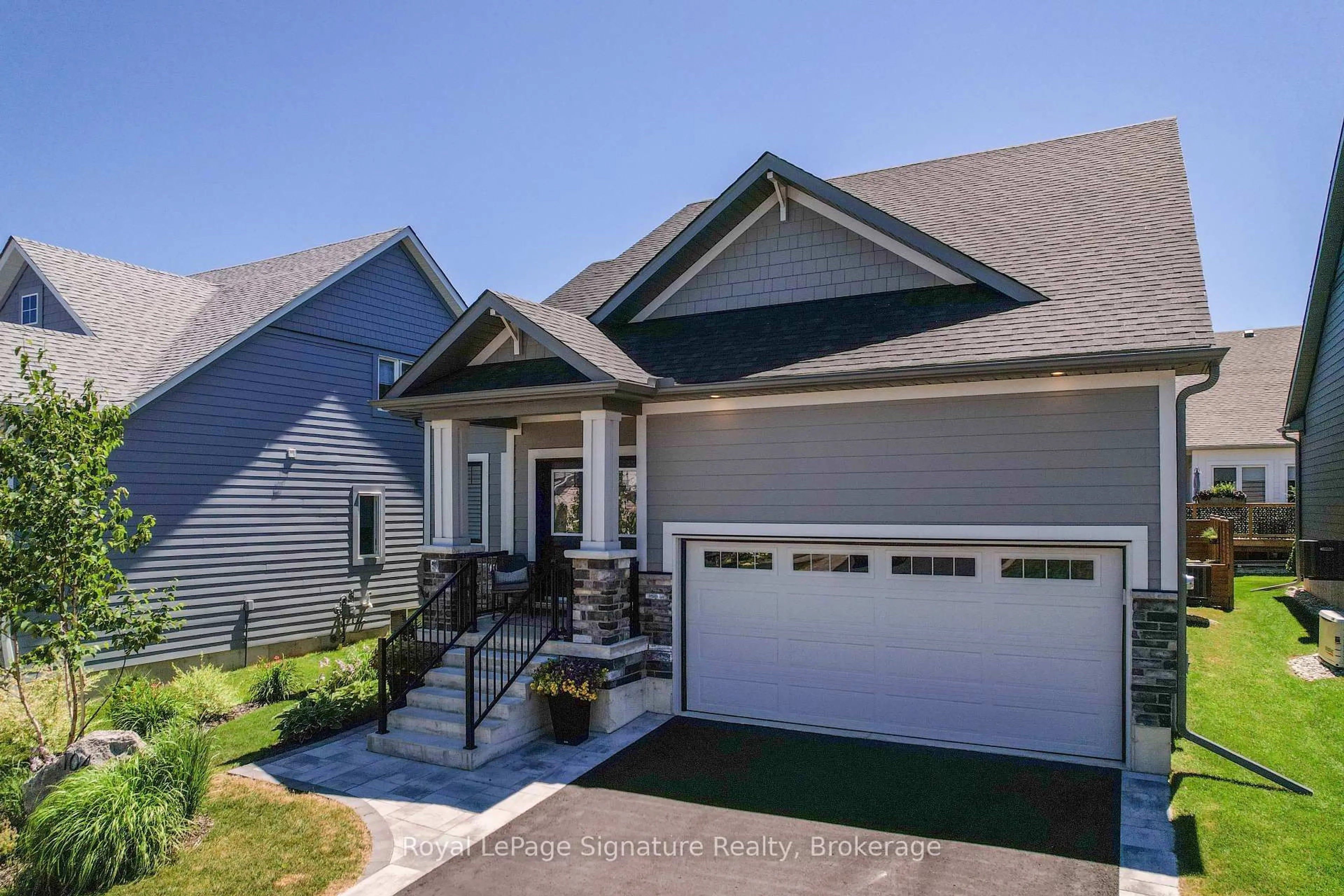 Home with vinyl exterior material, street for 104 CLIPPERS Lane, Blue Mountains Ontario N0H 2P0