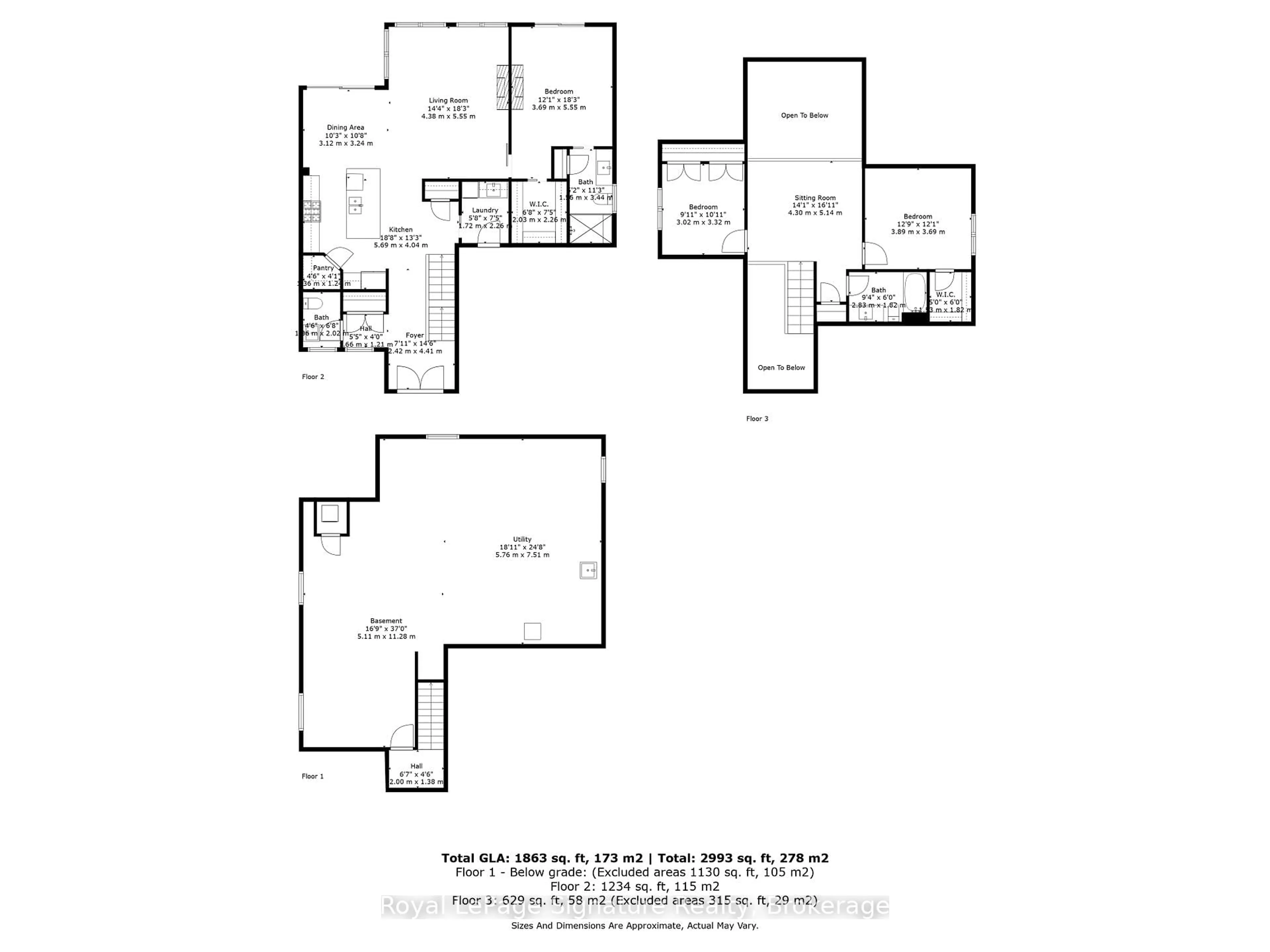 Floor plan for 104 CLIPPERS Lane, Blue Mountains Ontario N0H 2P0