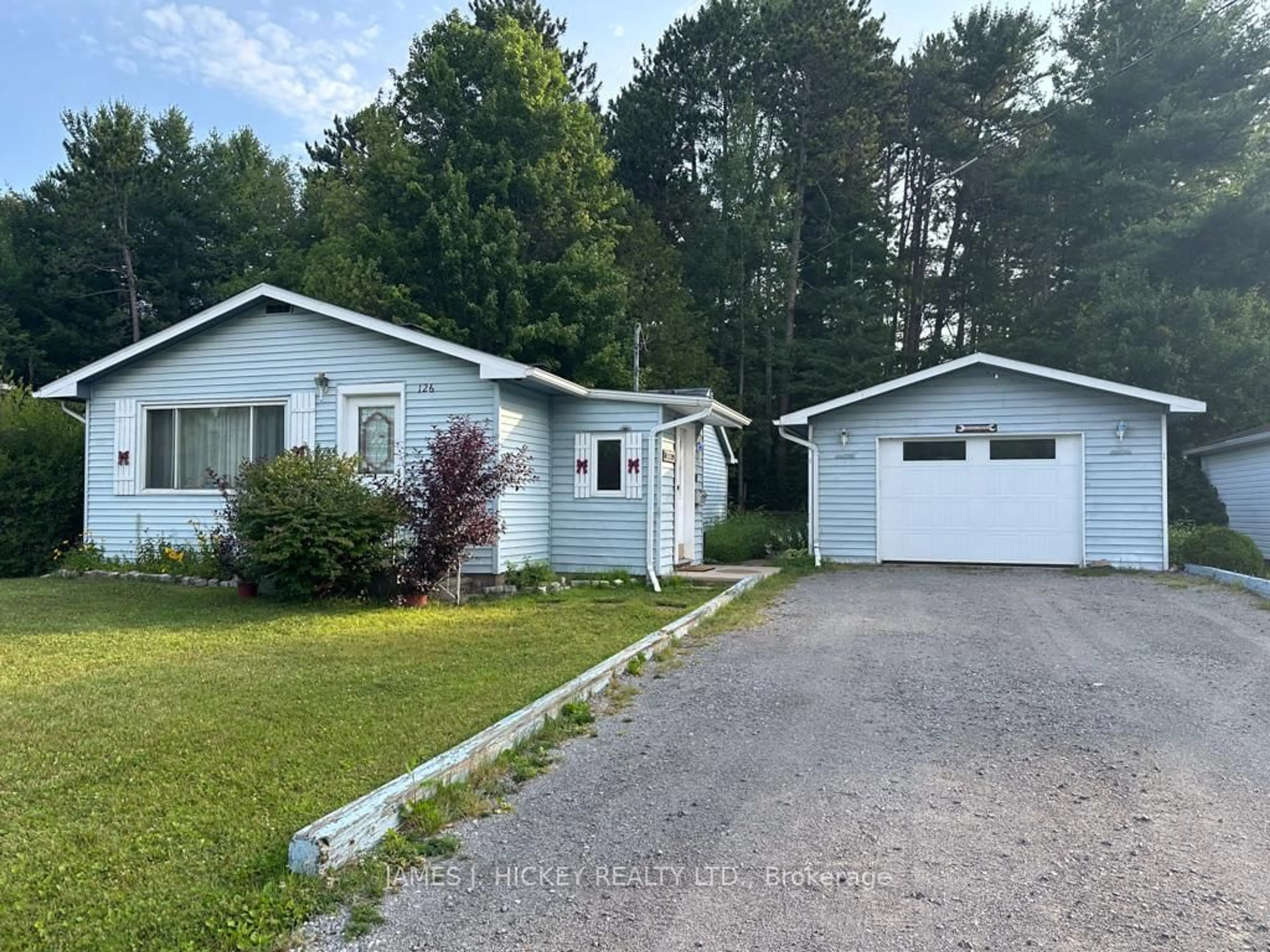 A pic from outside/outdoor area/front of a property/back of a property/a pic from drone, street for 126 Schwanz Rd, Petawawa Ontario K8H 1Y6