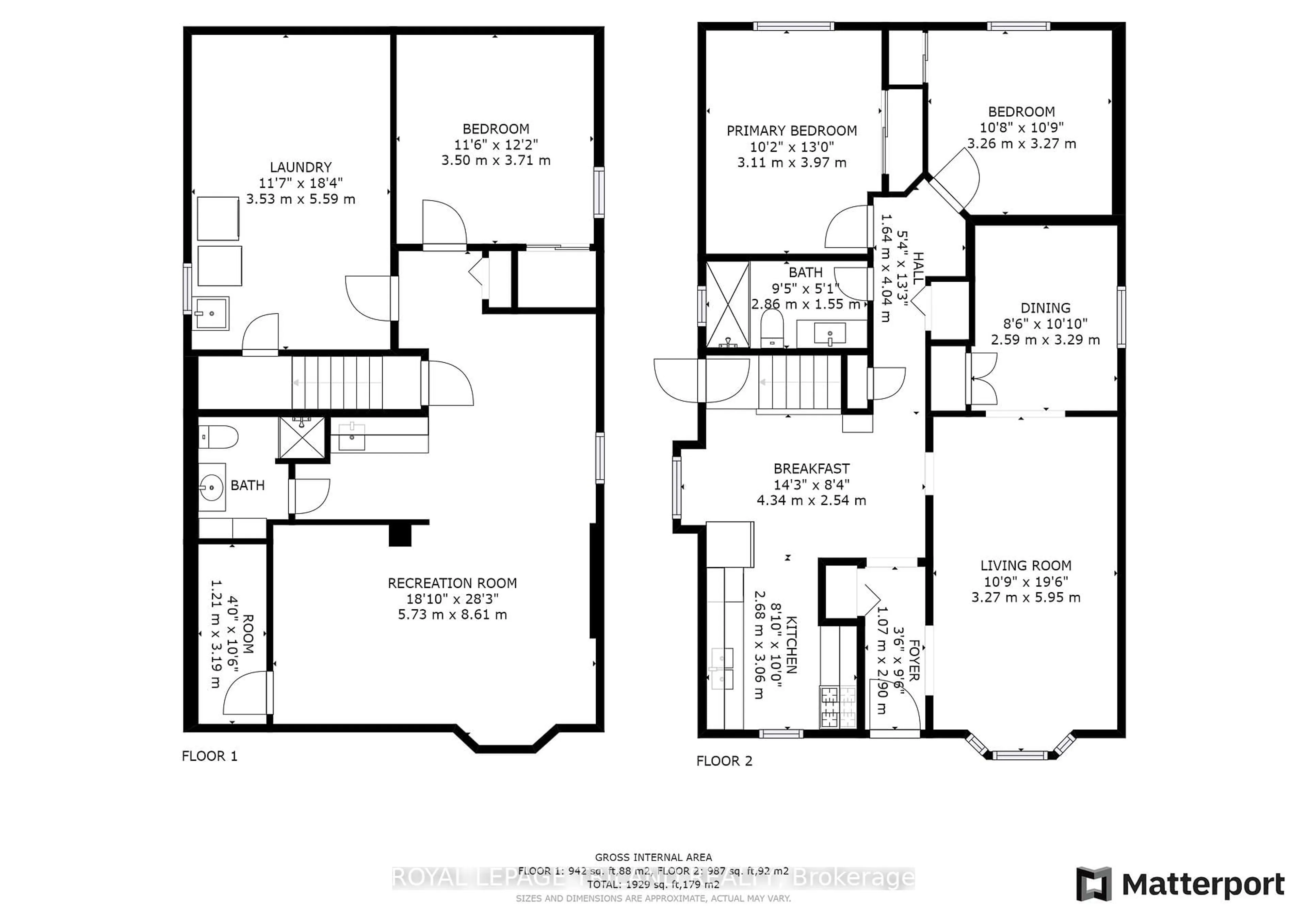 Floor plan for 23 Dundee Crt, London South Ontario N6C 5E4