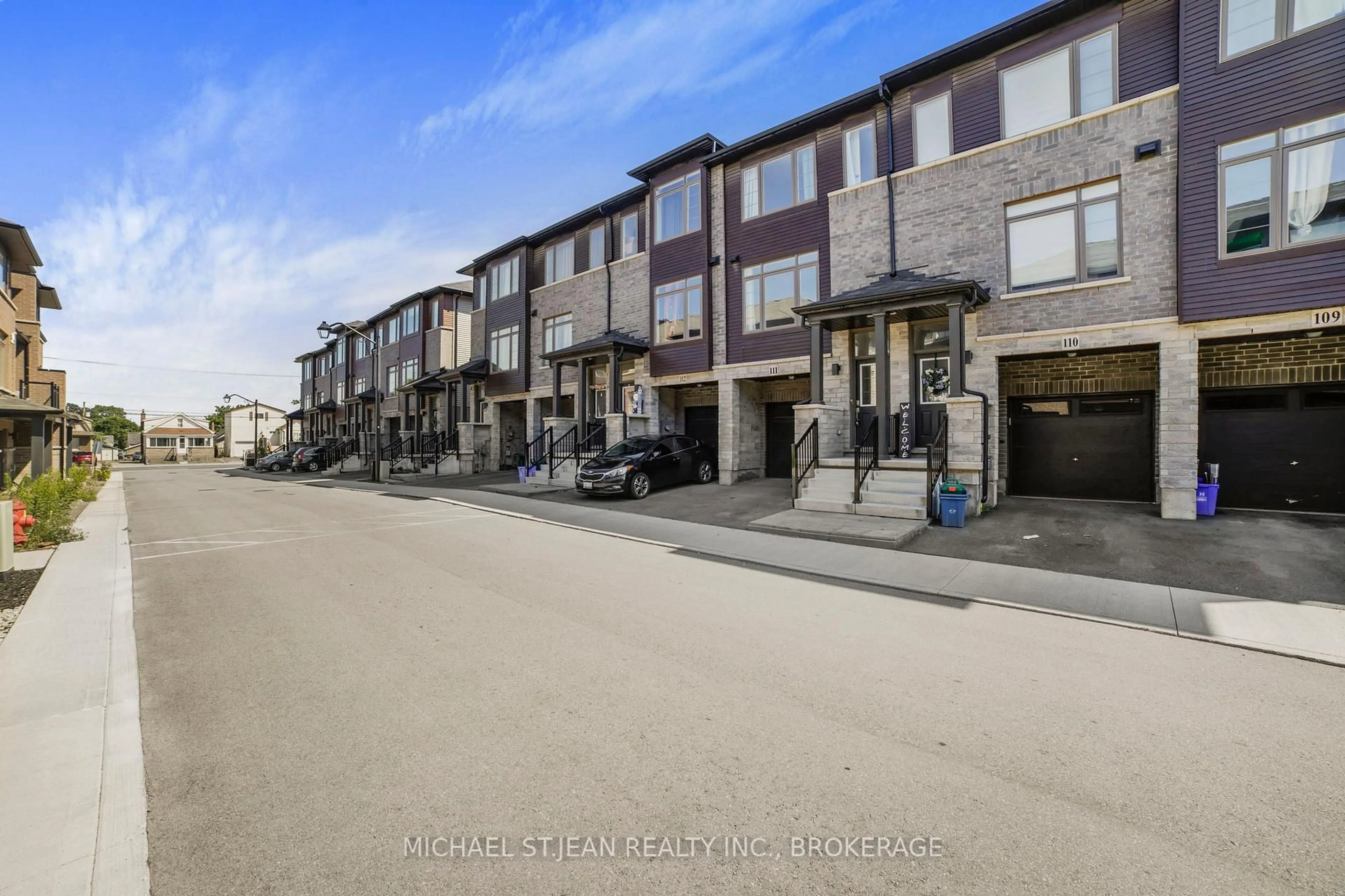 A pic from outside/outdoor area/front of a property/back of a property/a pic from drone, street for 575 Woodward Ave #111, Hamilton Ontario L8H 0B3