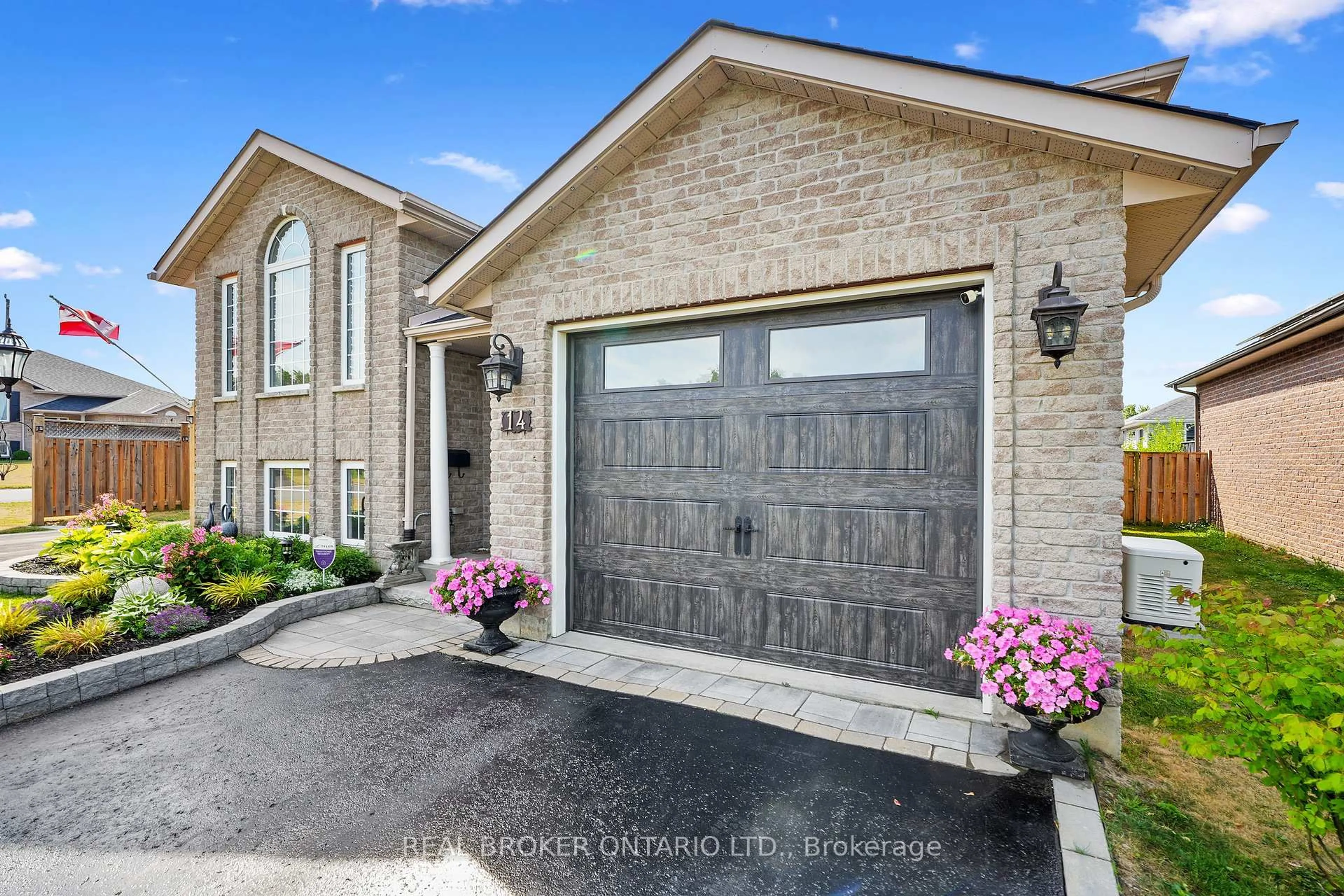 Home with brick exterior material, street for 14 Northview Lane, Quinte West Ontario K8V 6X5