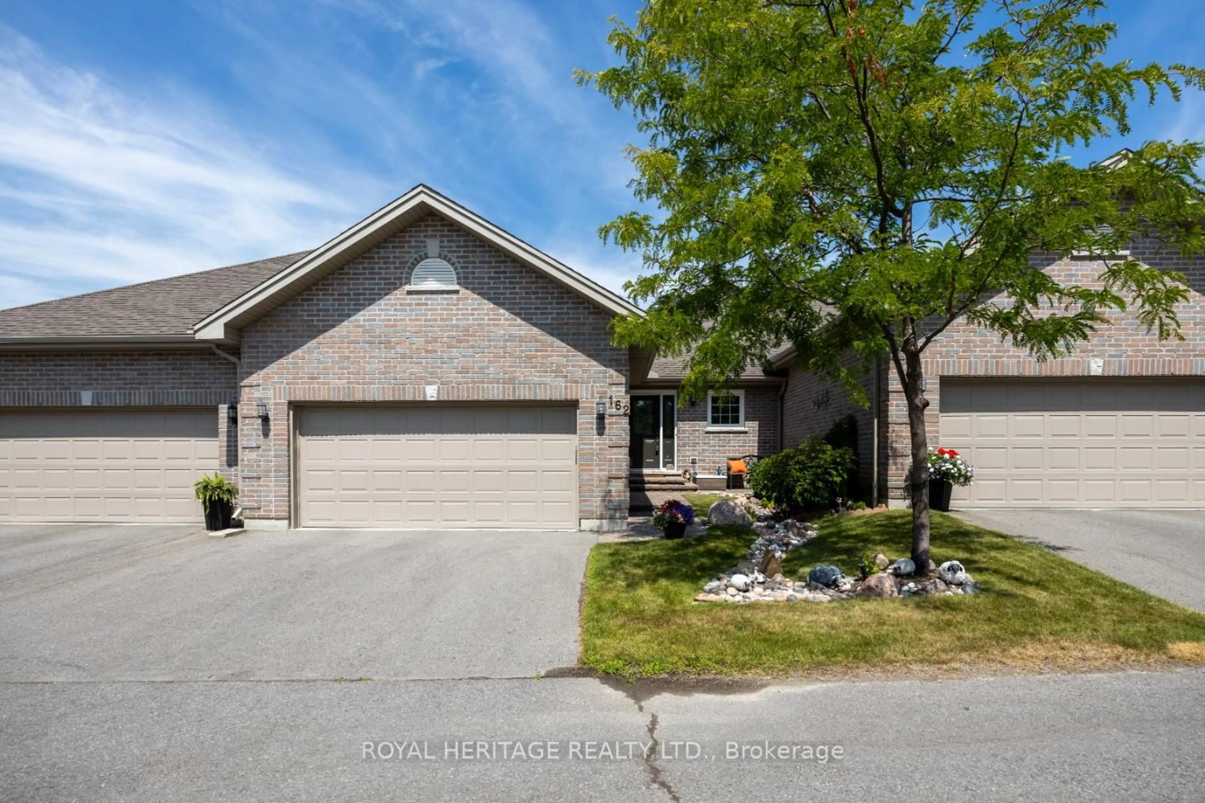 A pic from outside/outdoor area/front of a property/back of a property/a pic from drone, street for 301 Carnegie Ave #162, Peterborough North Ontario K9L 0G1