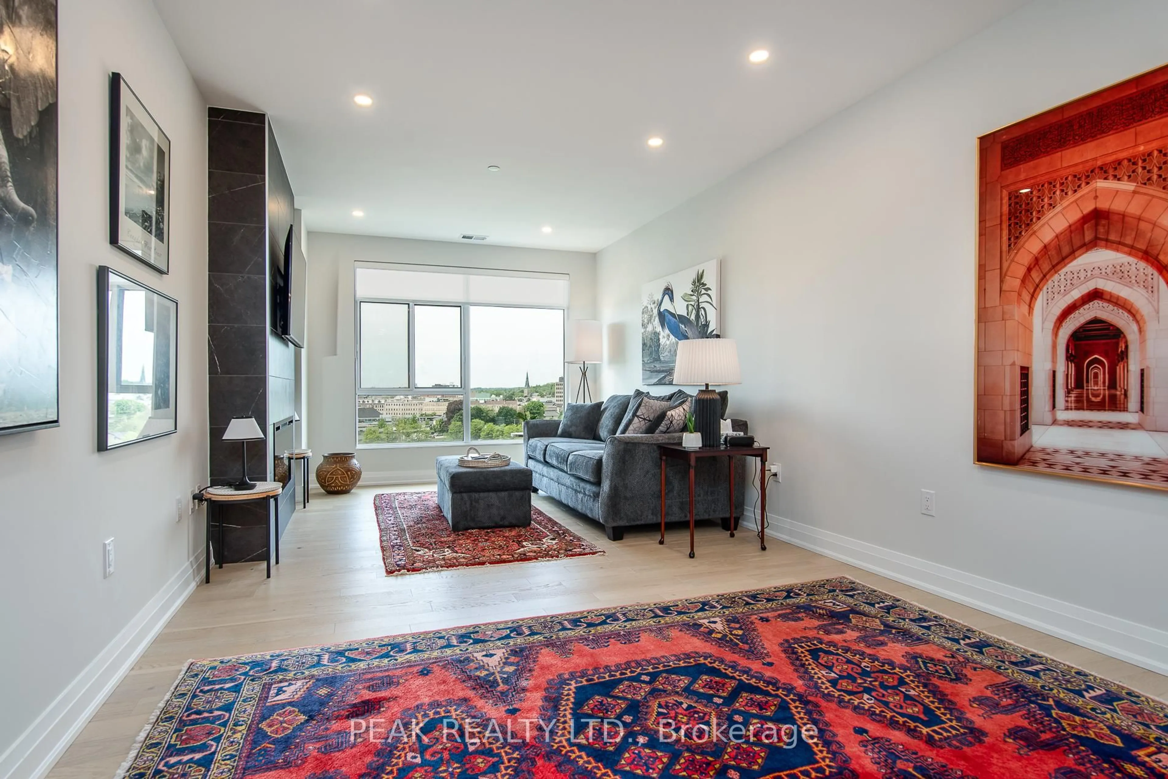 Living room with furniture, unknown for 71 Wyndham St #1106, Guelph Ontario N1E 5R3