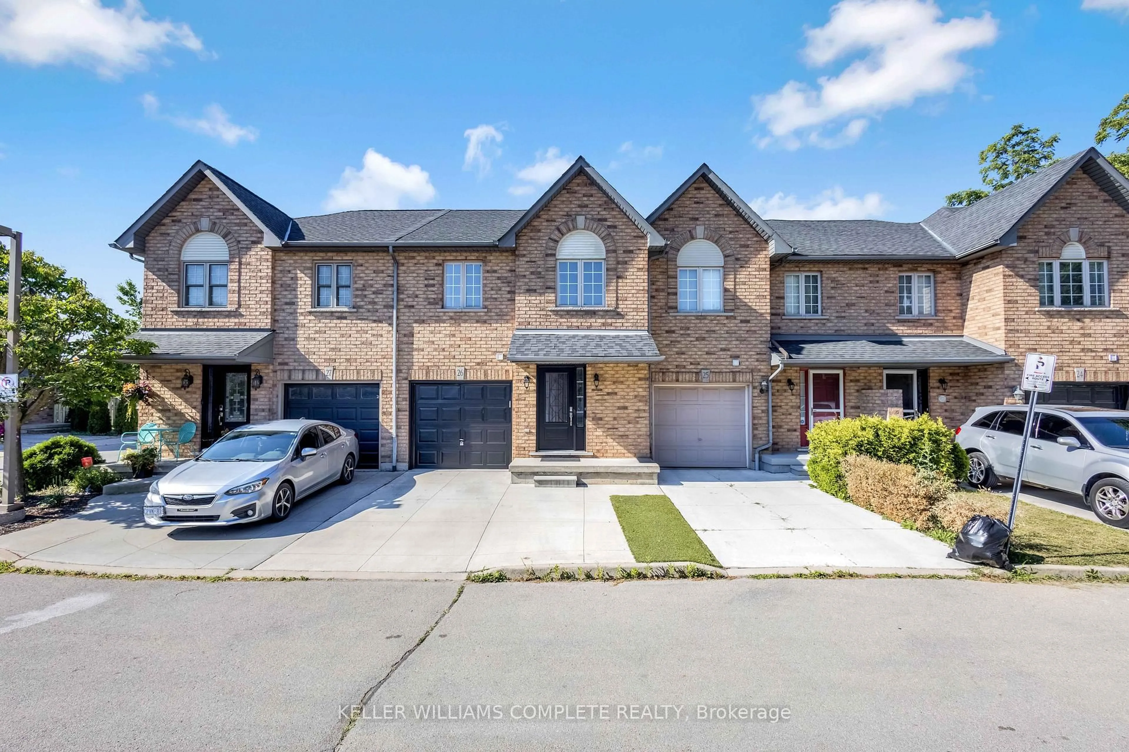 A pic from outside/outdoor area/front of a property/back of a property/a pic from drone, street for 565 RYMAL Rd #26, Hamilton Ontario L8W 3Y2