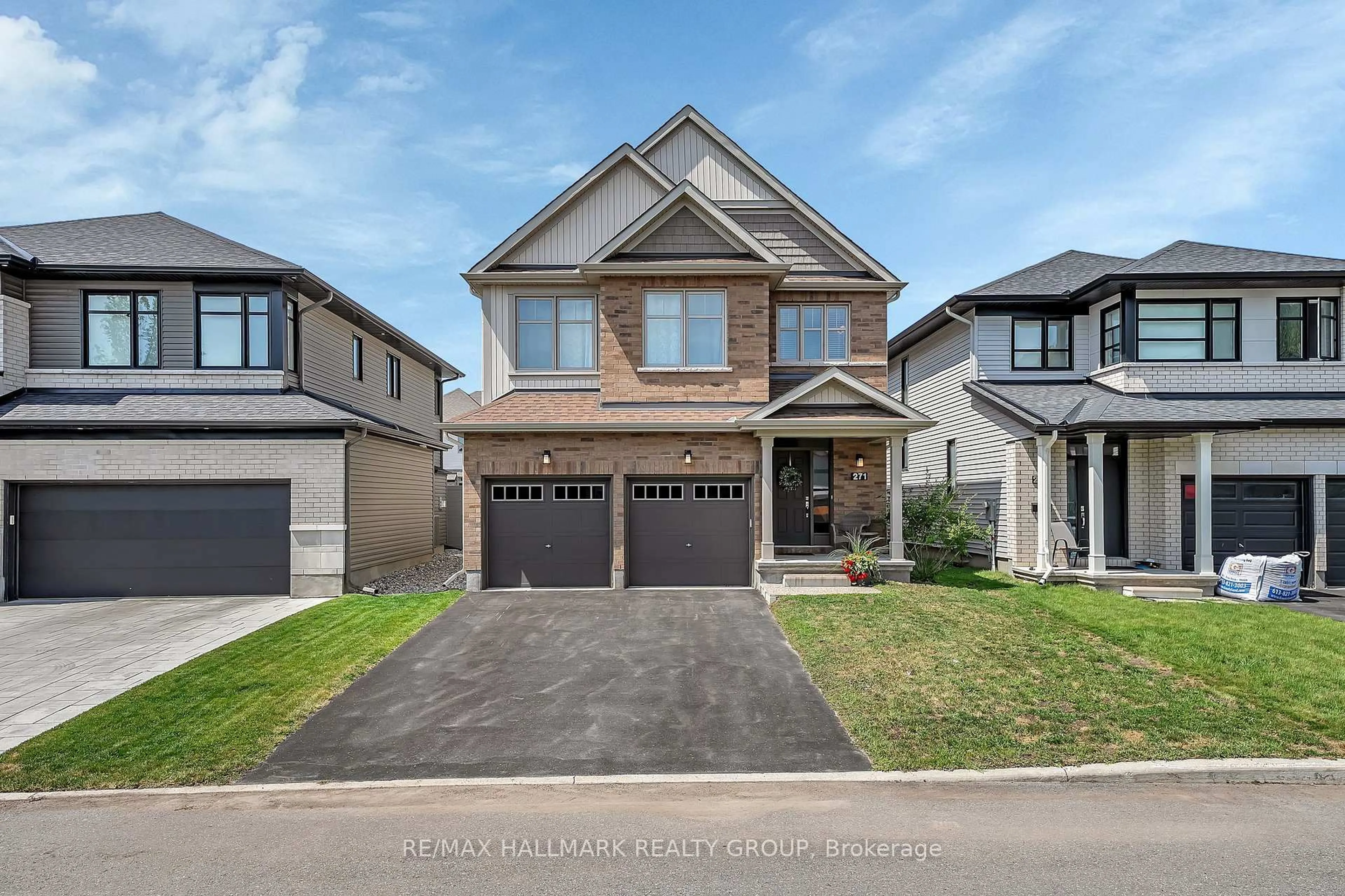 Home with brick exterior material, street for 271 Mount Nebo Way, Gloucester Ontario K1X 0E1
