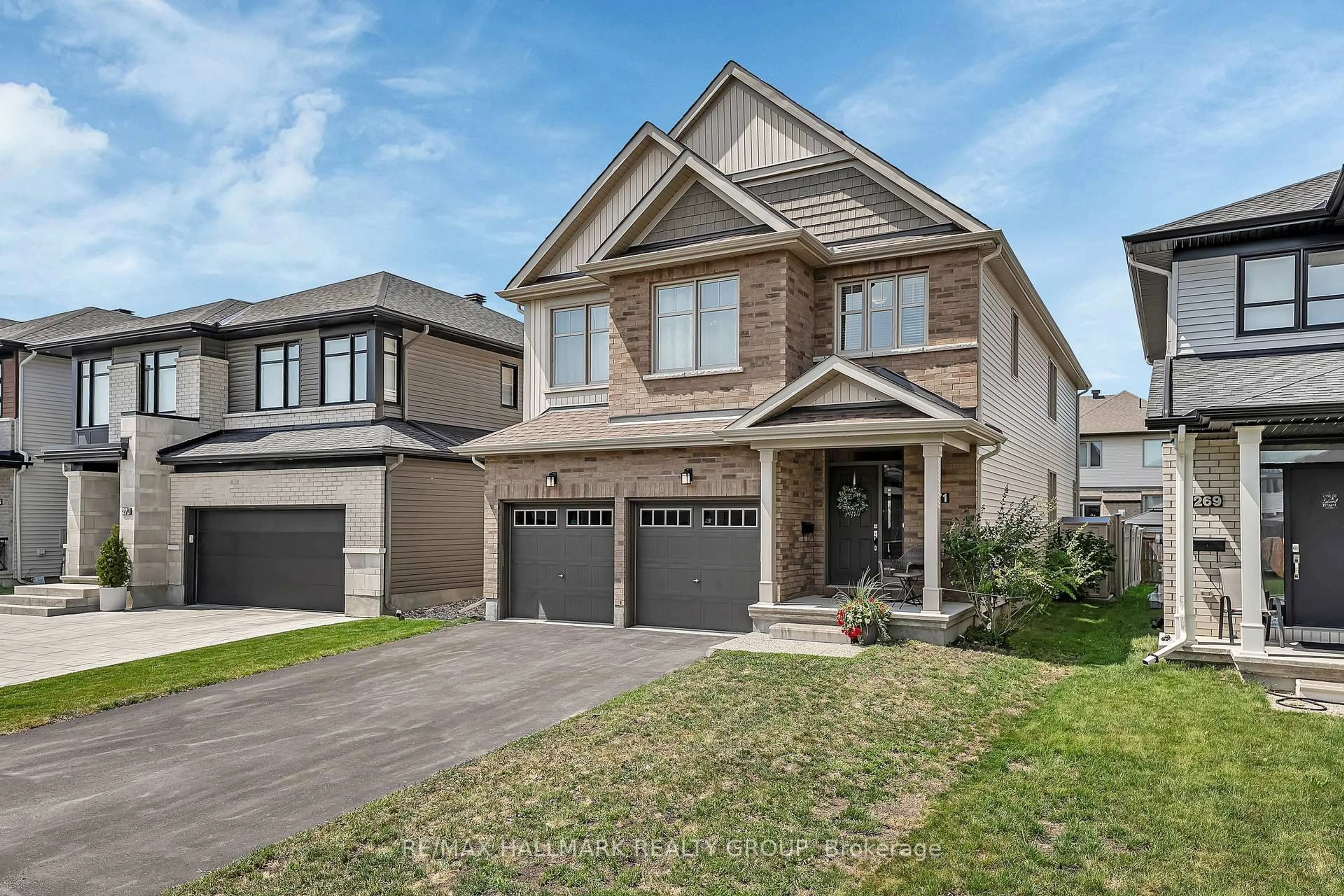 Home with brick exterior material, street for 271 Mount Nebo Way, Gloucester Ontario K1X 0E1