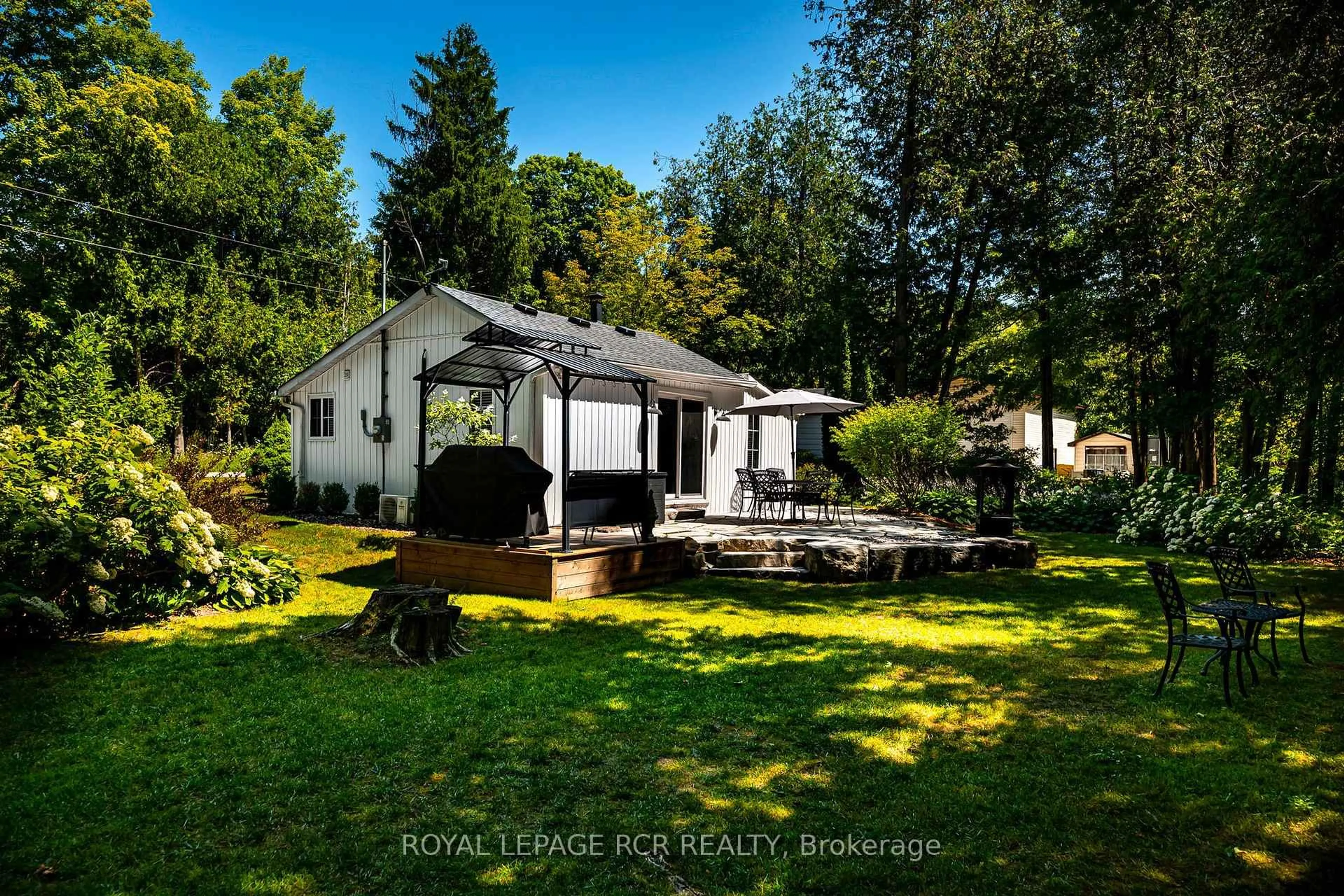 A pic from outside/outdoor area/front of a property/back of a property/a pic from drone, forest/trees view for 794008 3rd Line, Mono Ontario L9W 5Y7