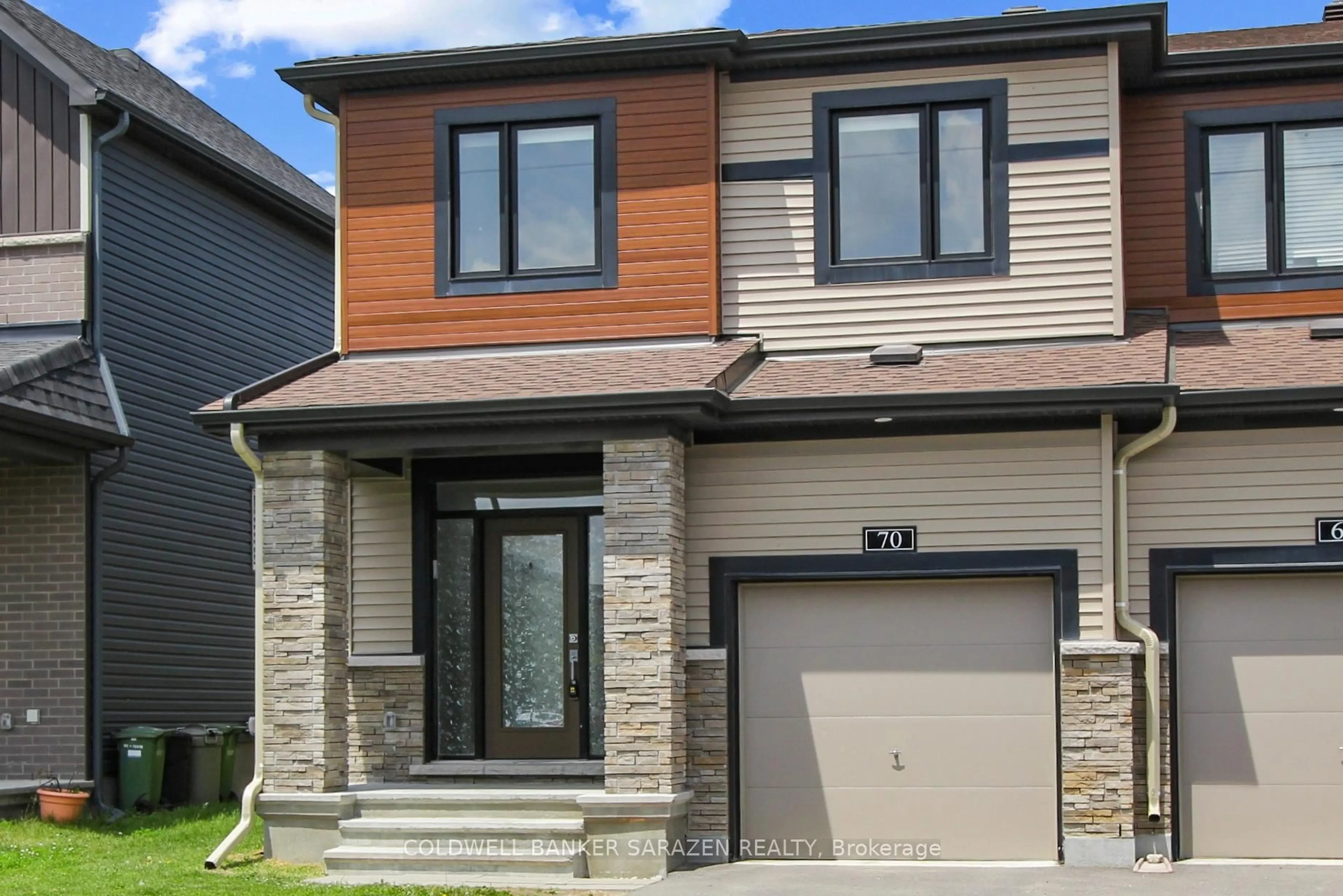 Home with brick exterior material, street for 70 Natare Pl, Ottawa Ontario K2T 0P3