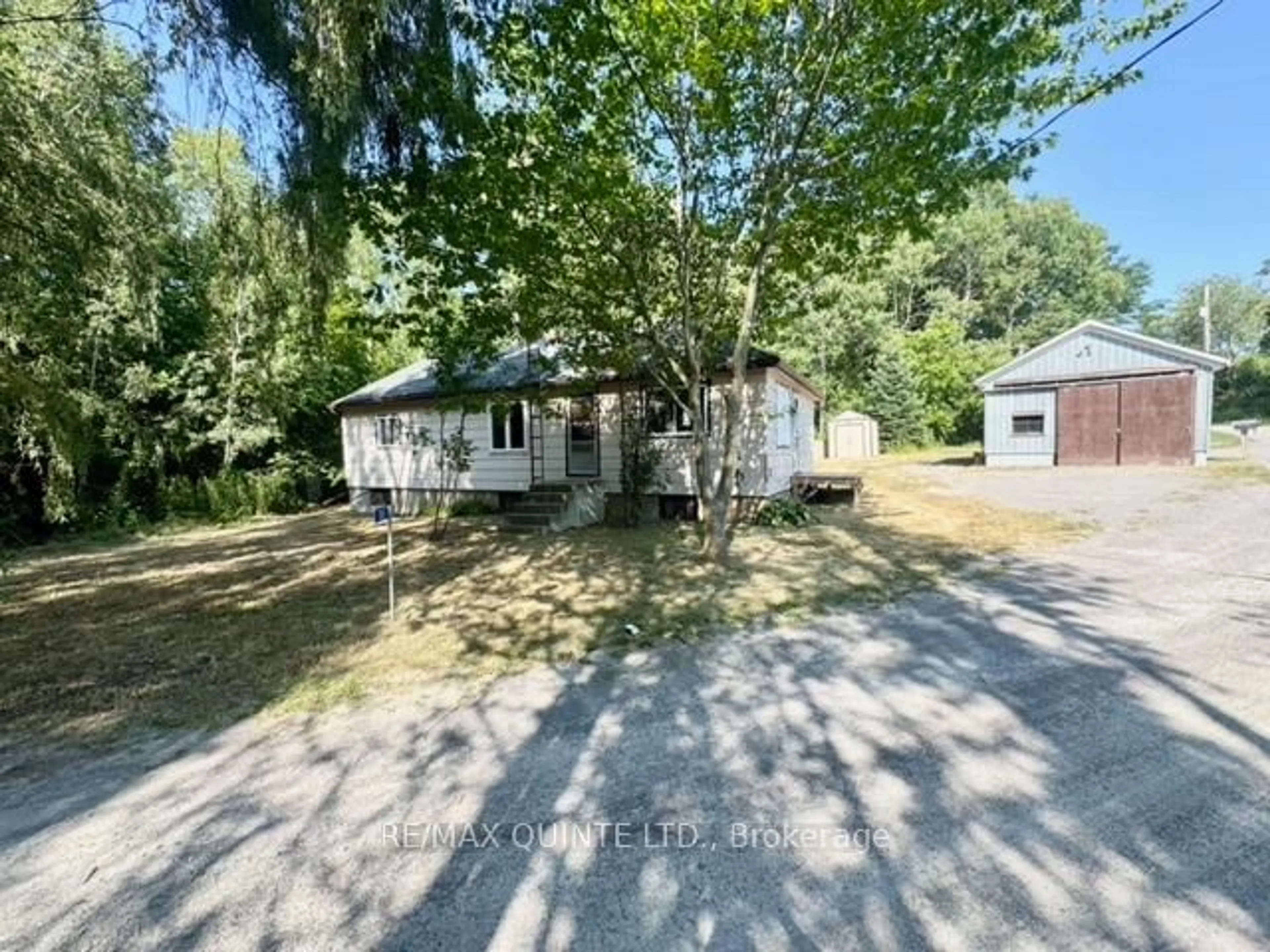 A pic from outside/outdoor area/front of a property/back of a property/a pic from drone, street for 124 Cedar Lane, Cramahe Ontario K0K 1S0