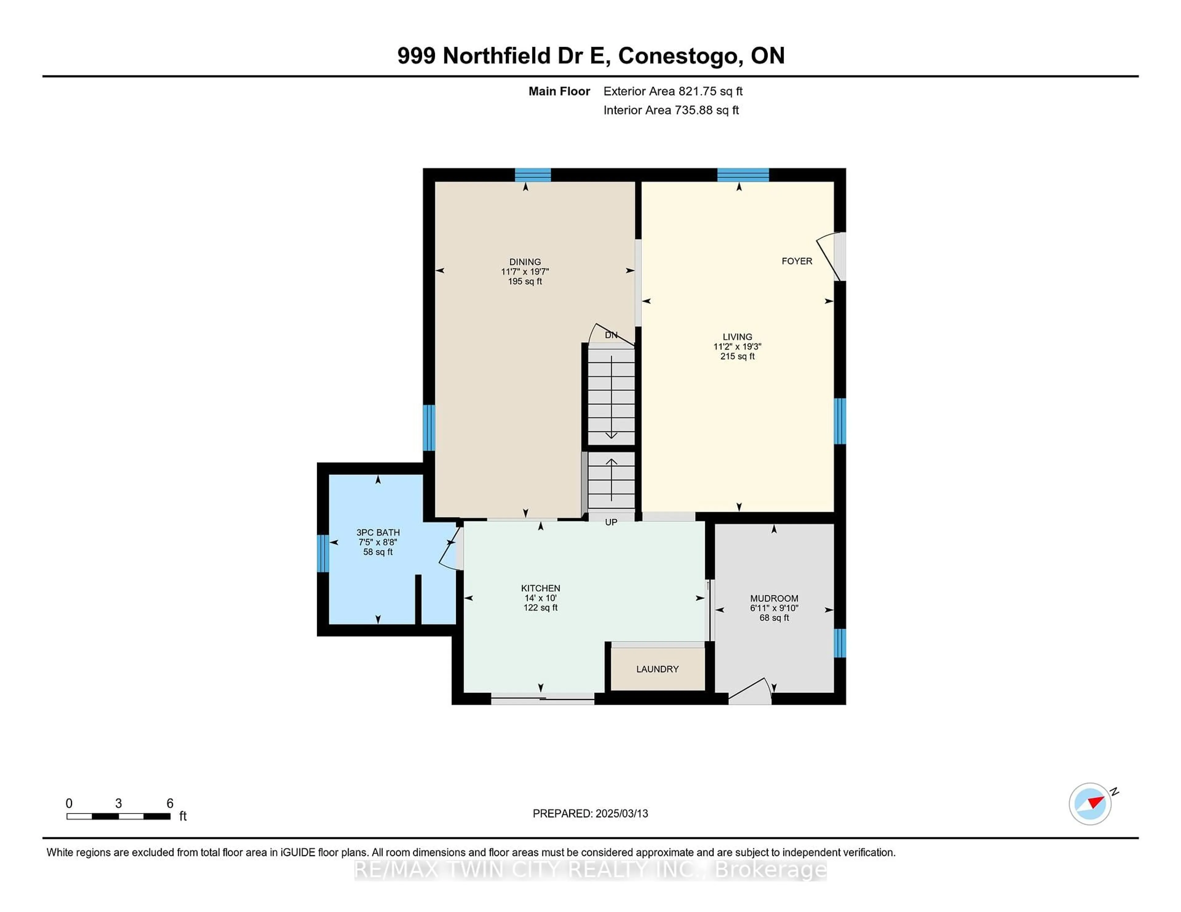 Floor plan for 999 Northfield Dr, Woolwich Ontario N0B 1N0