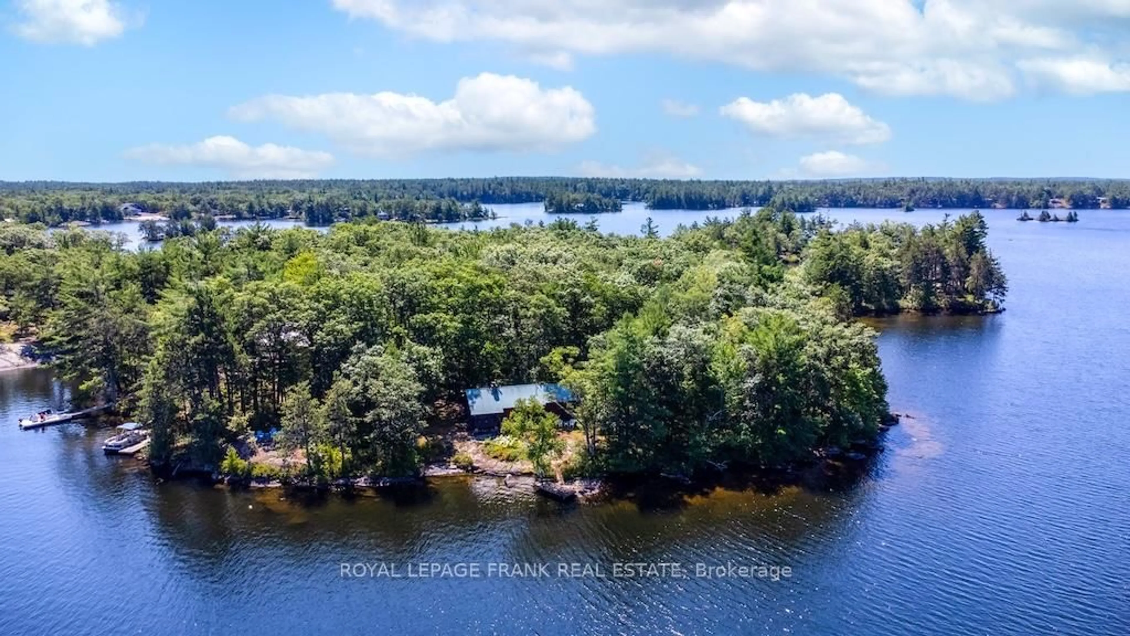 A pic from outside/outdoor area/front of a property/back of a property/a pic from drone, water/lake/river/ocean view for 144/149 Island 22 Kasshabog Lake, Havelock-Belmont-Methuen Ontario K0L 2H0