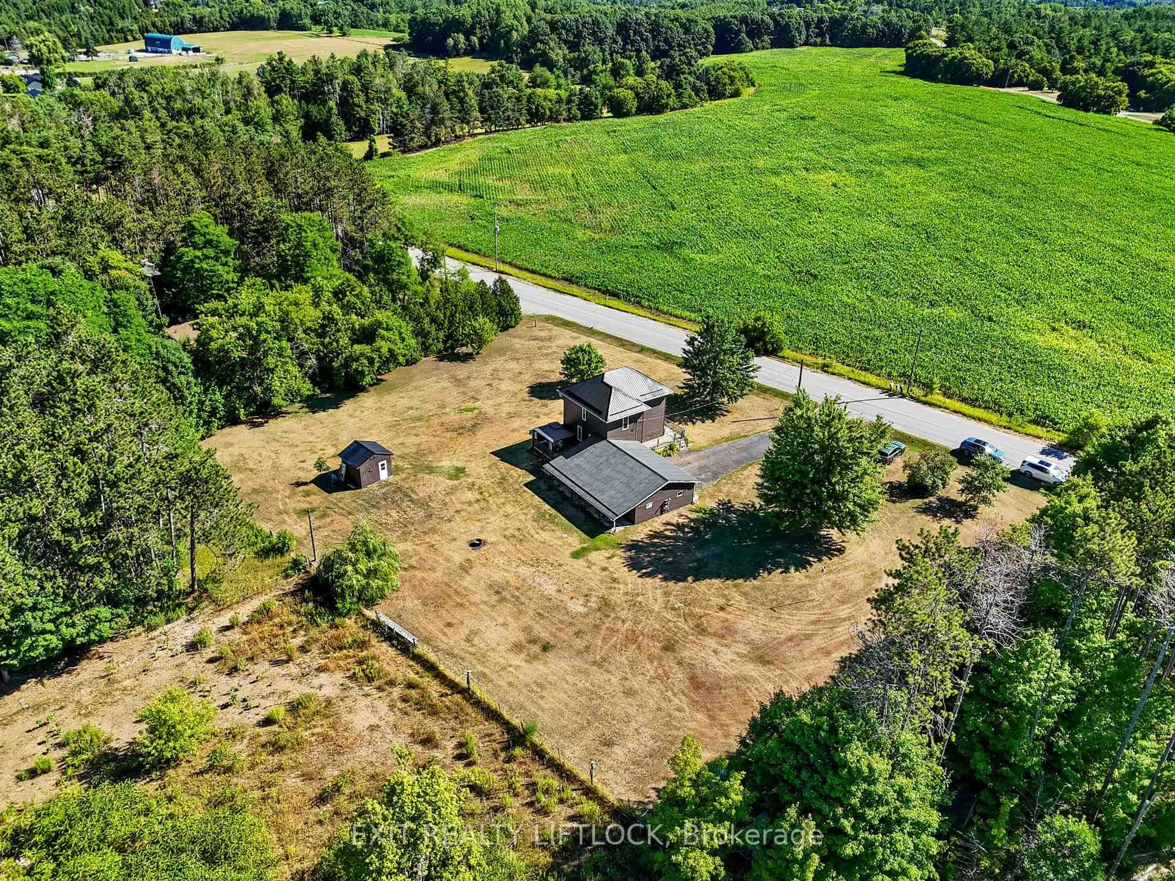A pic from outside/outdoor area/front of a property/back of a property/a pic from drone, unknown for 108 Godolphin Rd, Trent Hills Ontario K0K 3K0