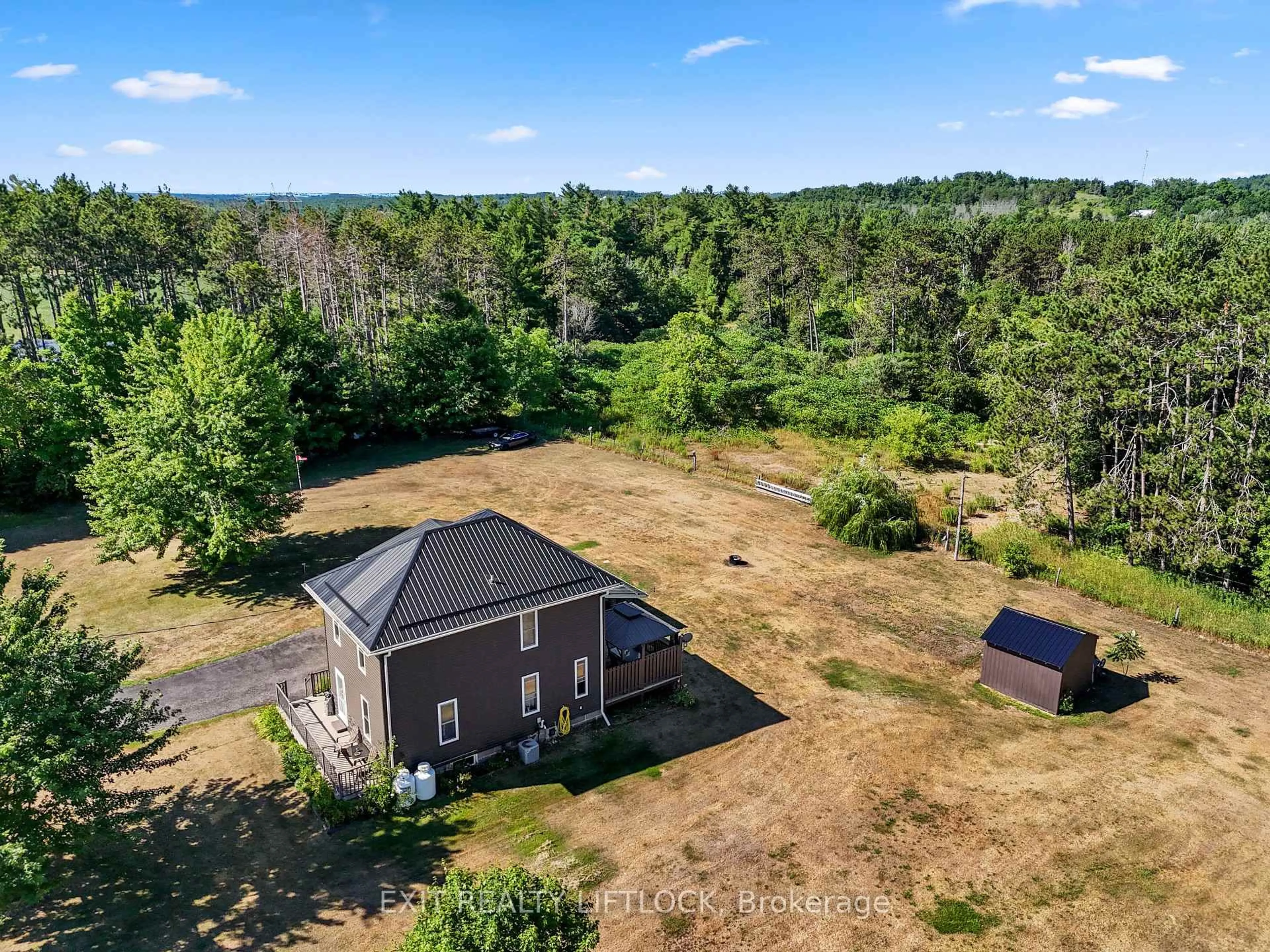 A pic from outside/outdoor area/front of a property/back of a property/a pic from drone, unknown for 108 Godolphin Rd, Trent Hills Ontario K0K 3K0