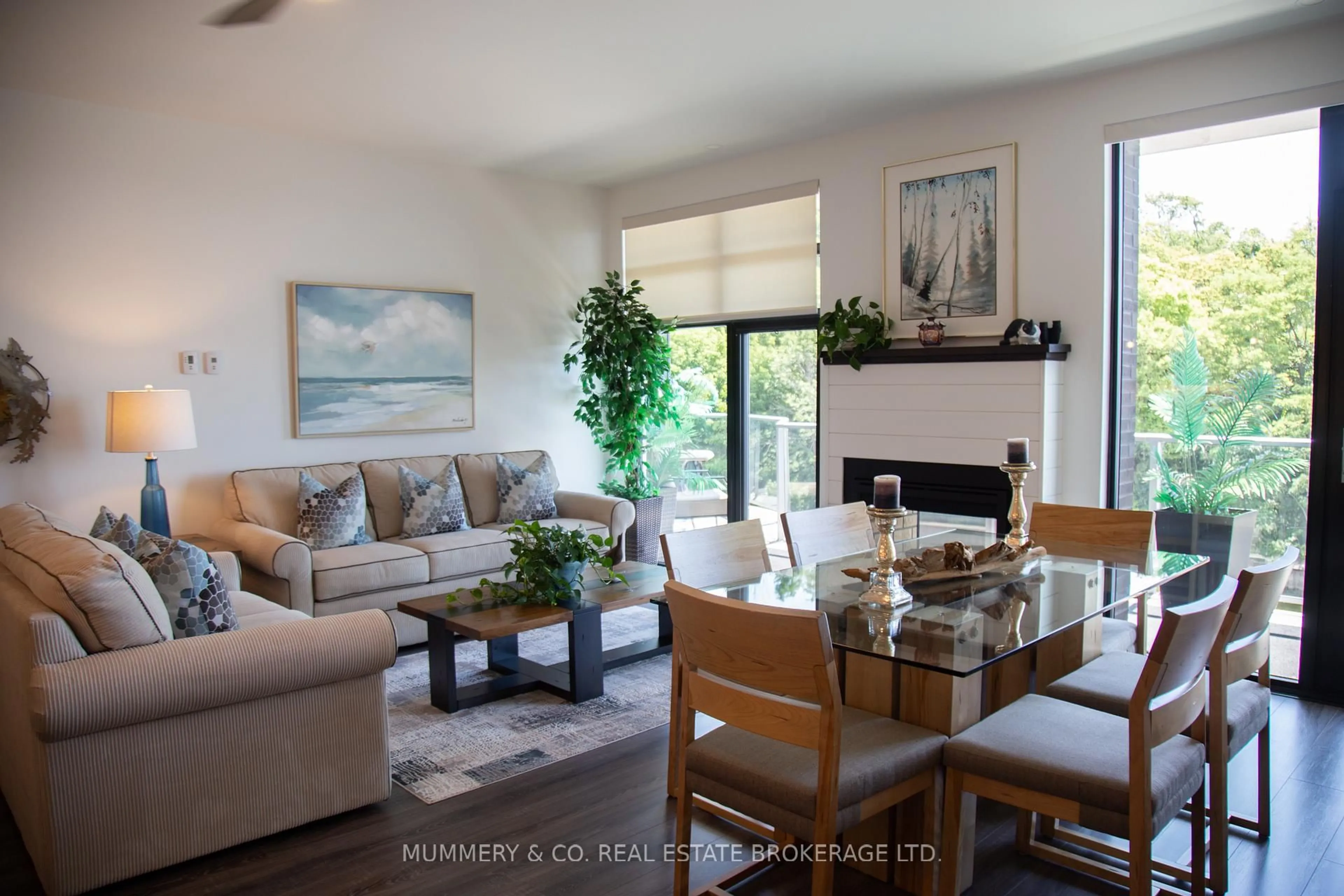 Living room with furniture, unknown for 38 Harbour St #307, Norfolk Ontario N0A 1N0