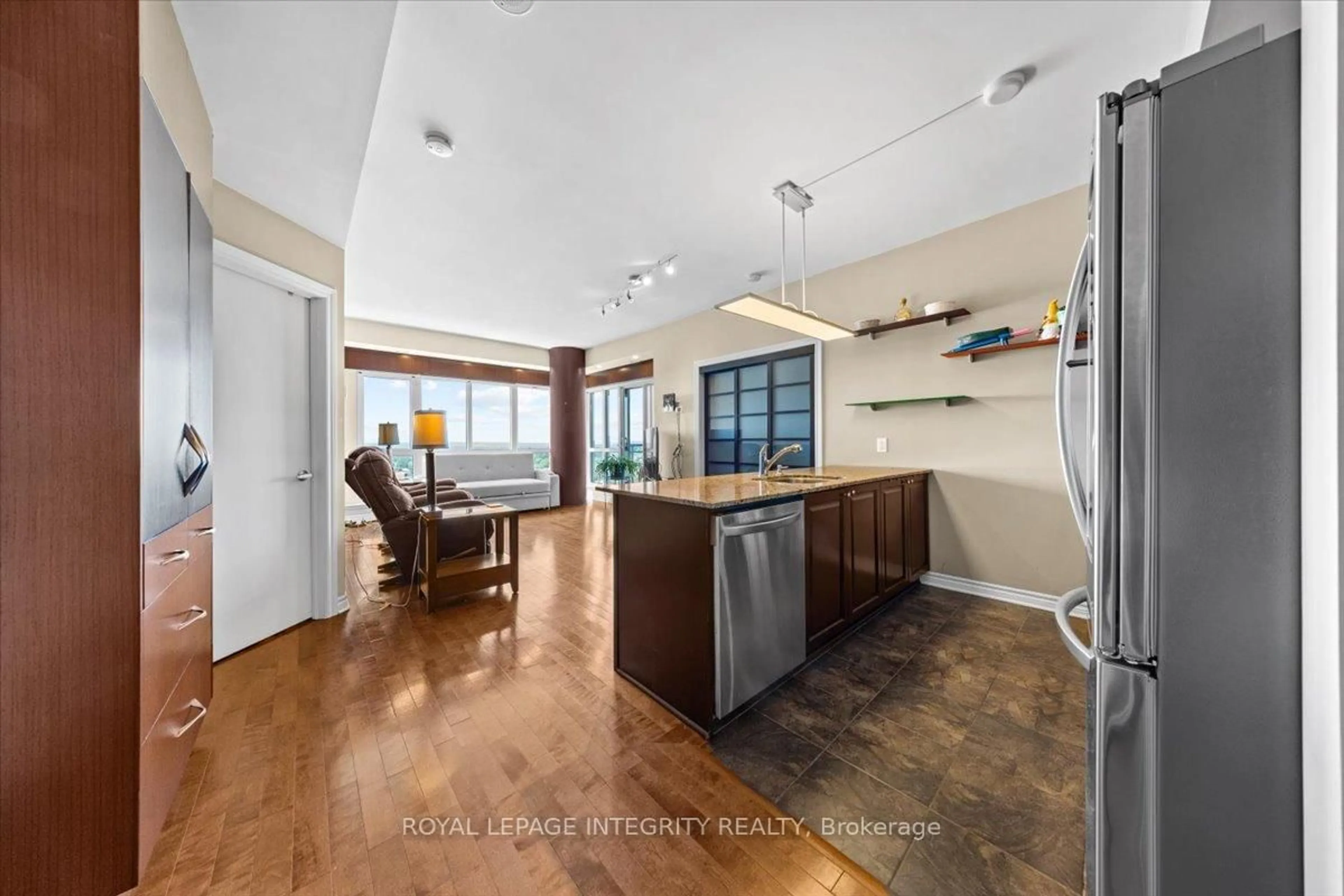 Open concept kitchen, unknown for 70 Landry St #1907, Ottawa Ontario K1L 0A8