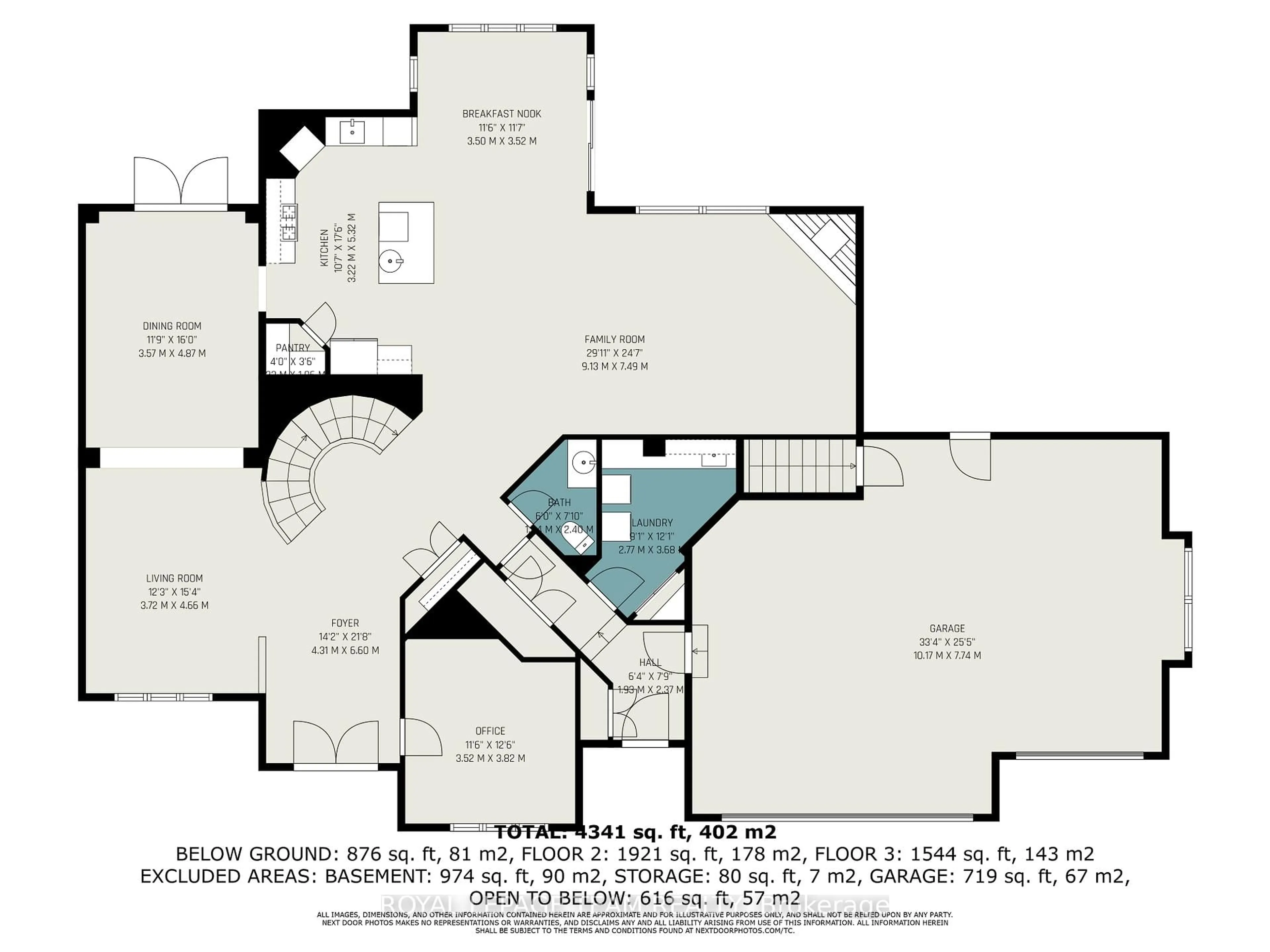 Floor plan for 5386 Mansel Cres, Ottawa Ontario K4M 1L3