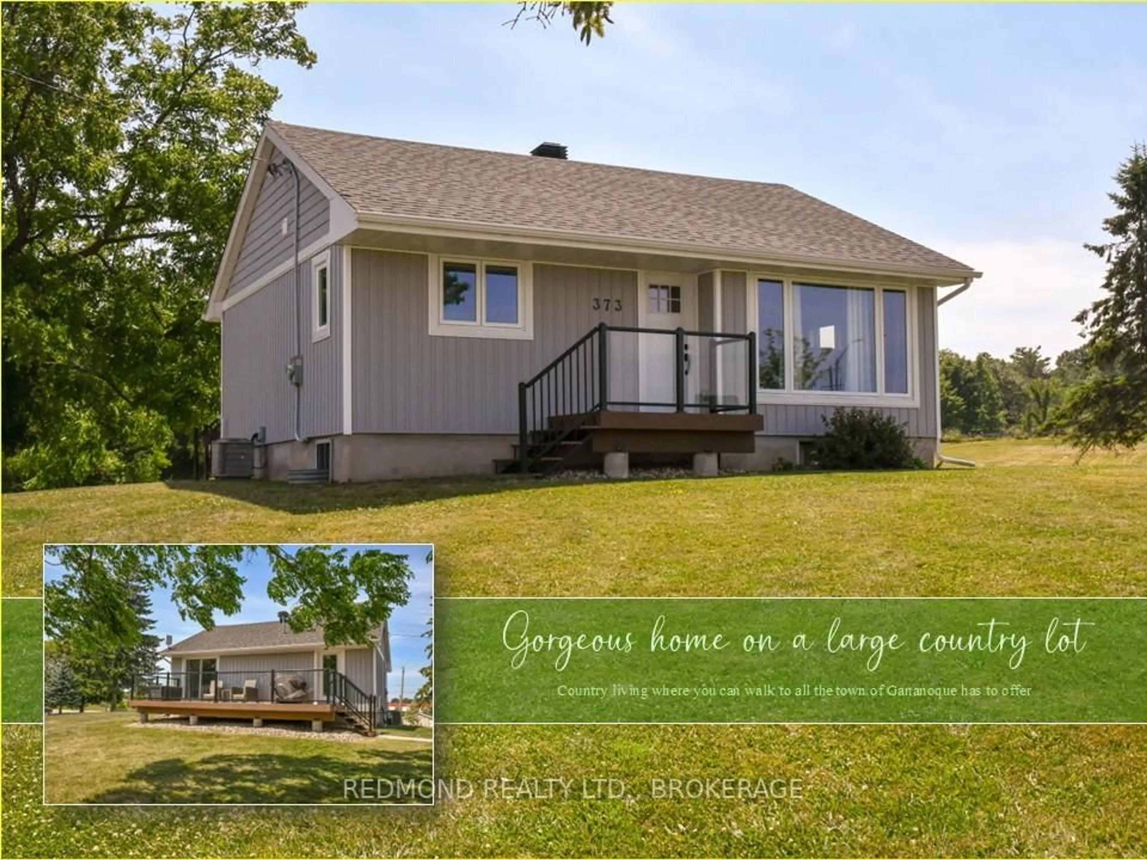 Home with vinyl exterior material, unknown for 373 Highway 2 Rd, Front of Leeds & Seeleys Bay Ontario K7R 3K6