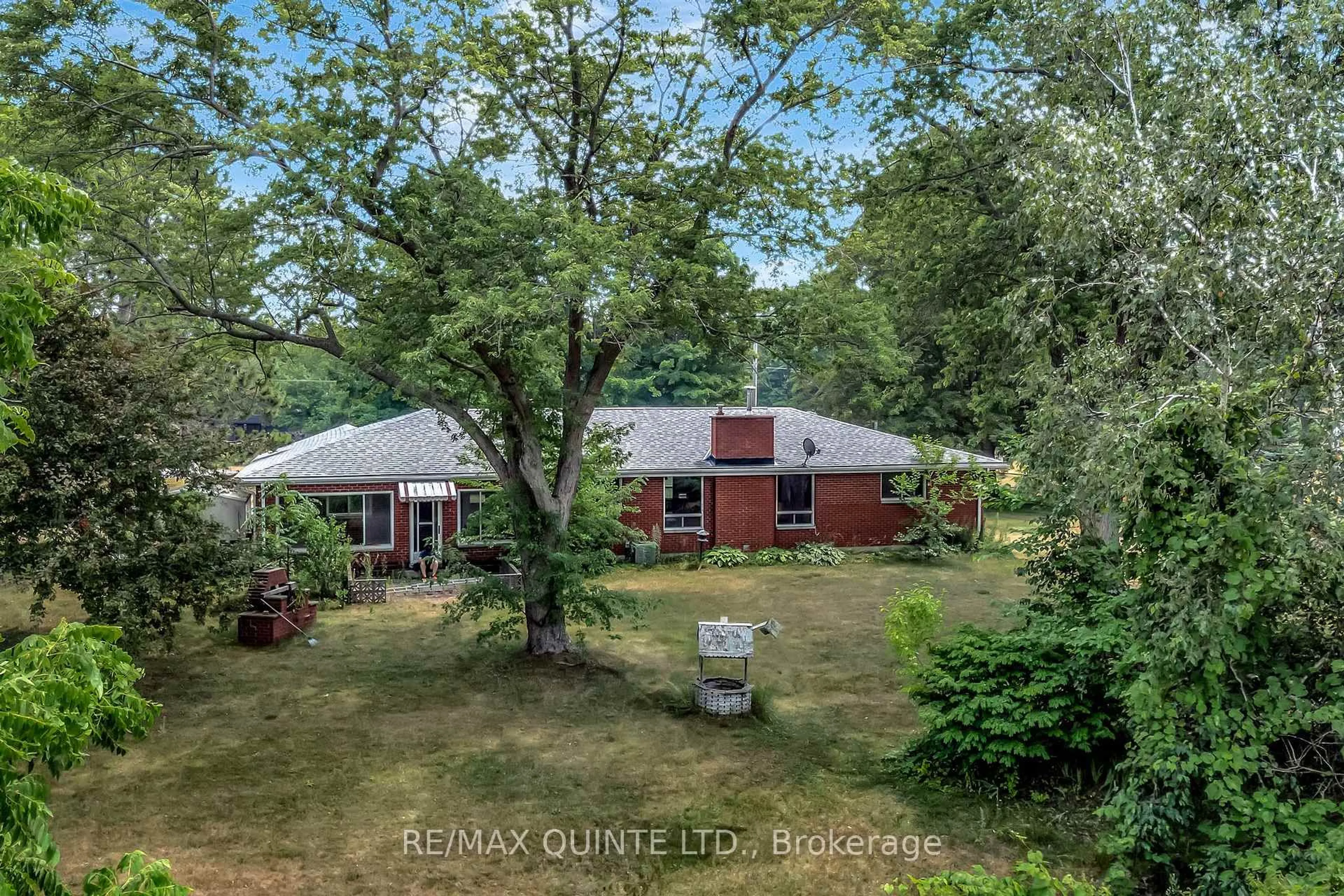 A pic from outside/outdoor area/front of a property/back of a property/a pic from drone, unknown for 1462 County Road 12, Prince Edward County Ontario K0K 2T0