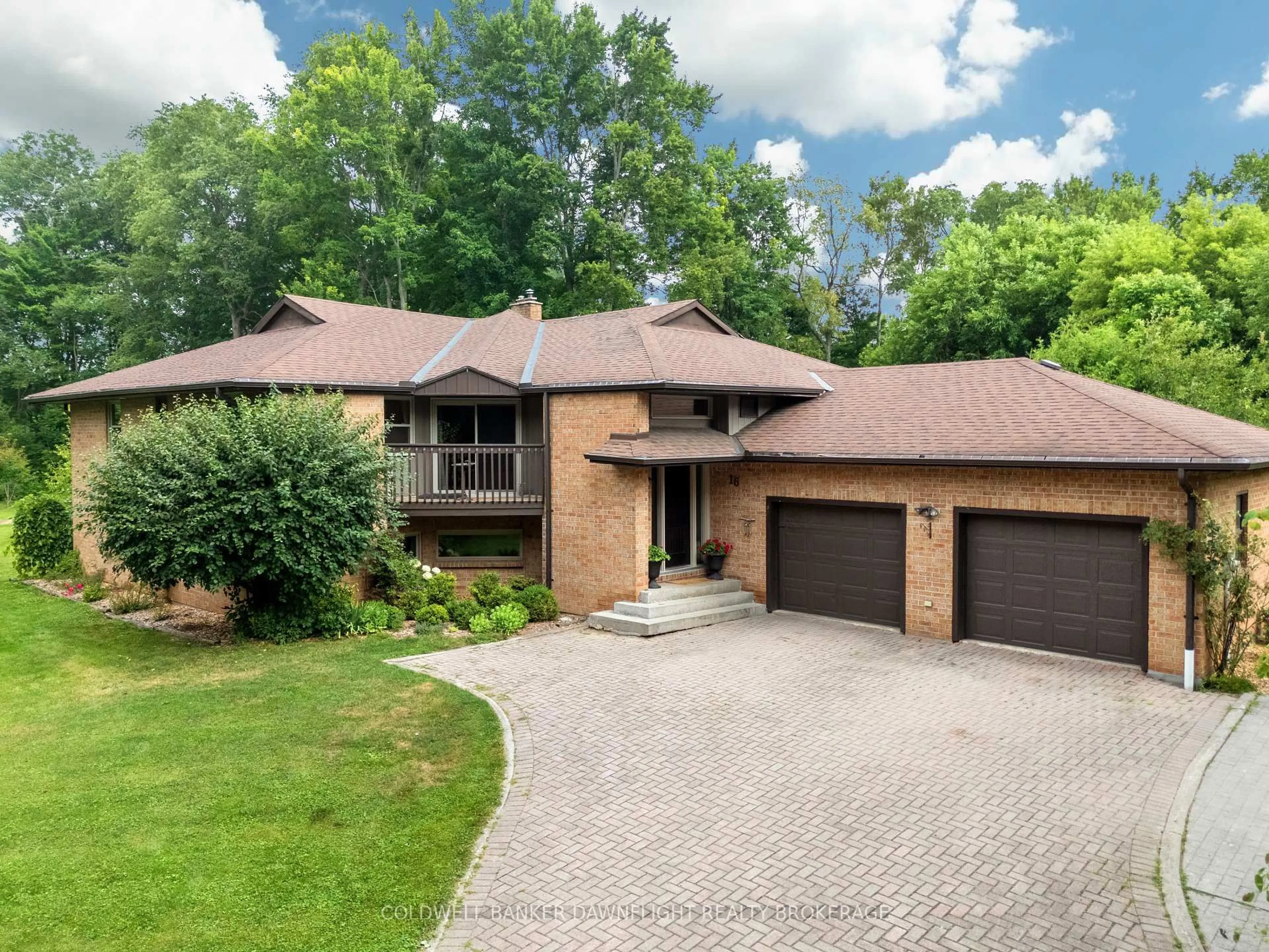 Home with brick exterior material, street for 16 Lansdowne Park Cres, Middlesex Centre Ontario N0L 1R0