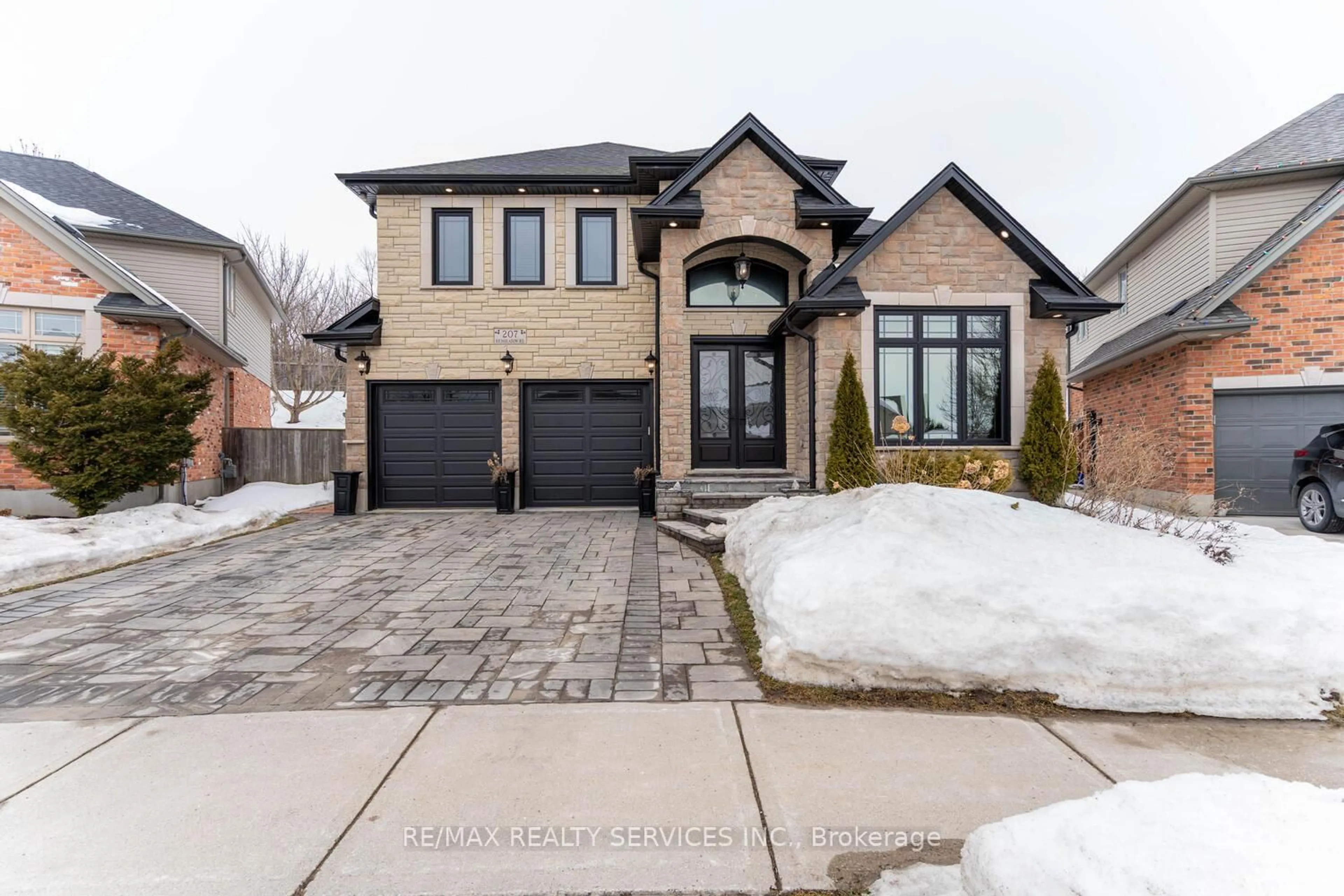 Home with brick exterior material, street for 207 Richmeadow Rd, London North Ontario N6H 5T3