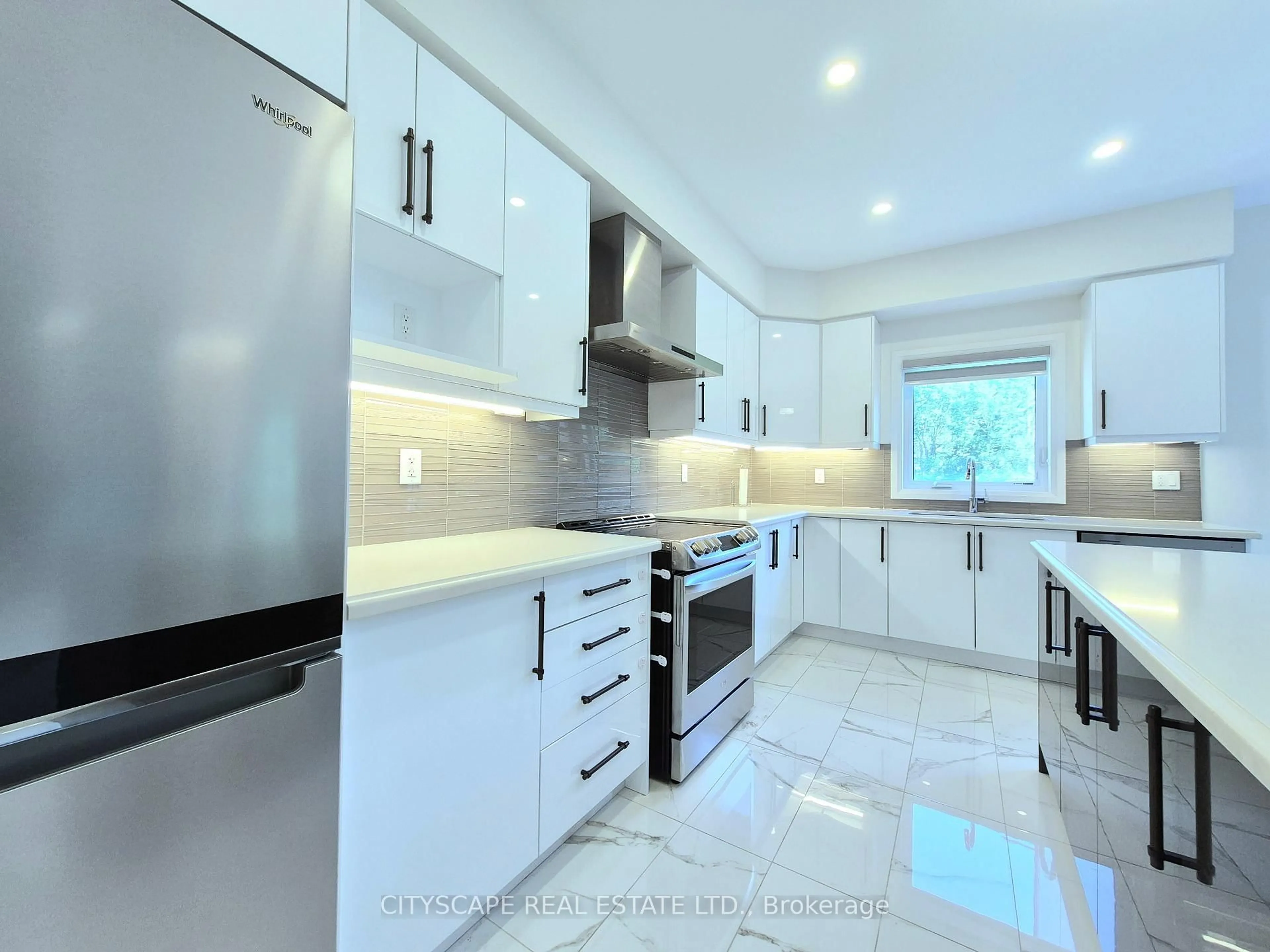 Contemporary kitchen, ceramic/tile floor for 7 Stauffer Rd, Brantford Ontario N3V 0B1