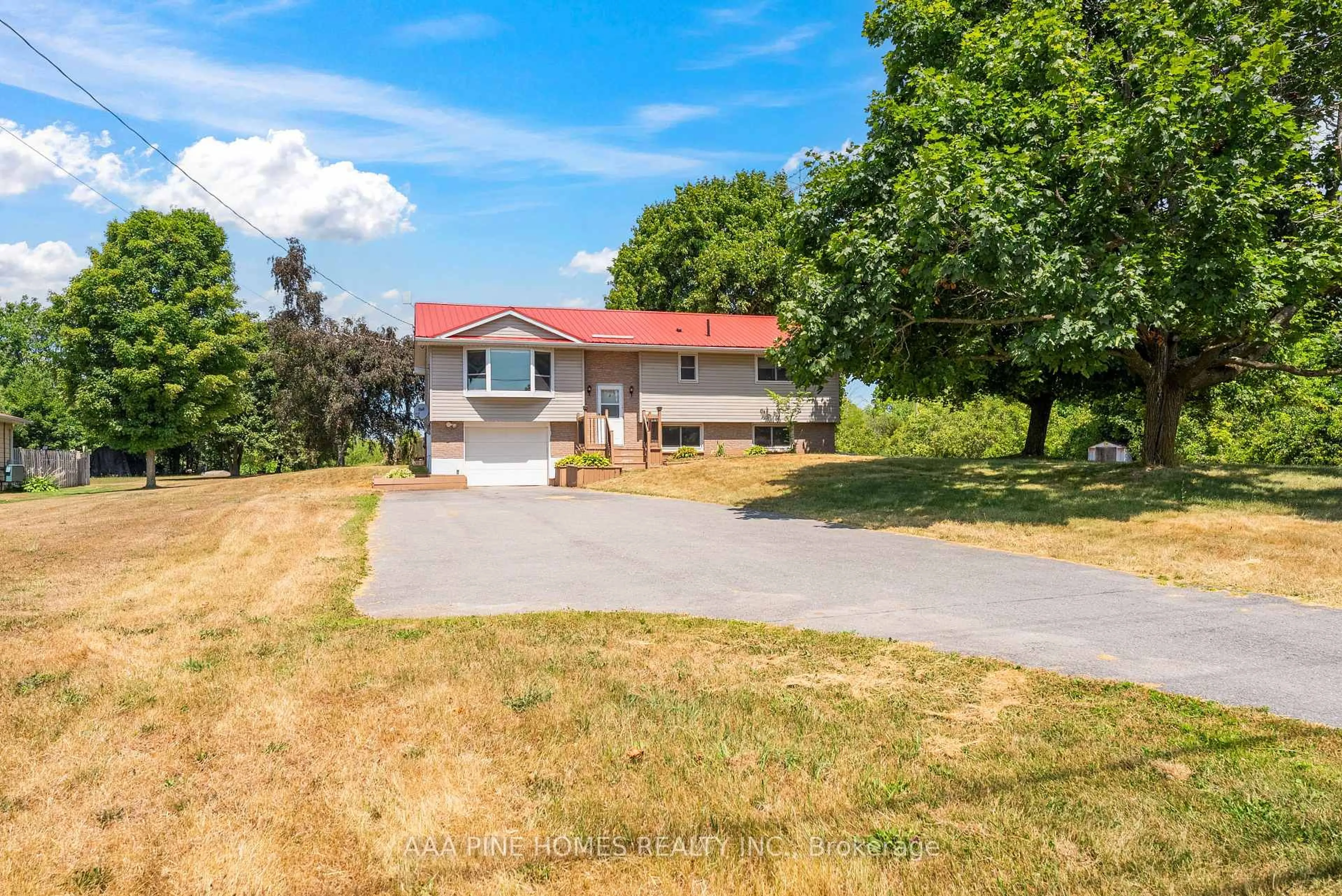 A pic from outside/outdoor area/front of a property/back of a property/a pic from drone, unknown for 3952 Shannonville Rd, Belleville Ontario K0K 2Y0